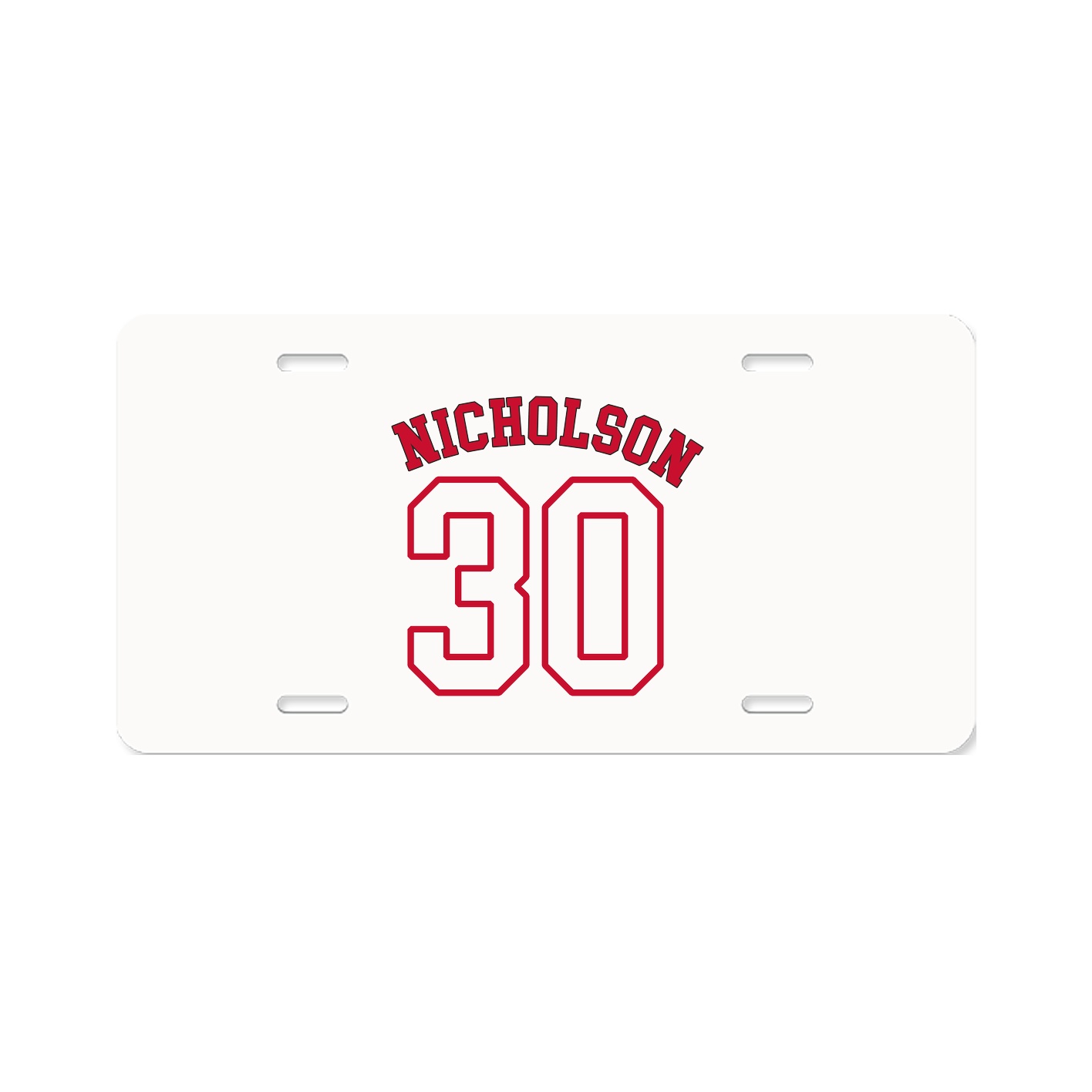 License Plate — Shirsey Arch in Classic