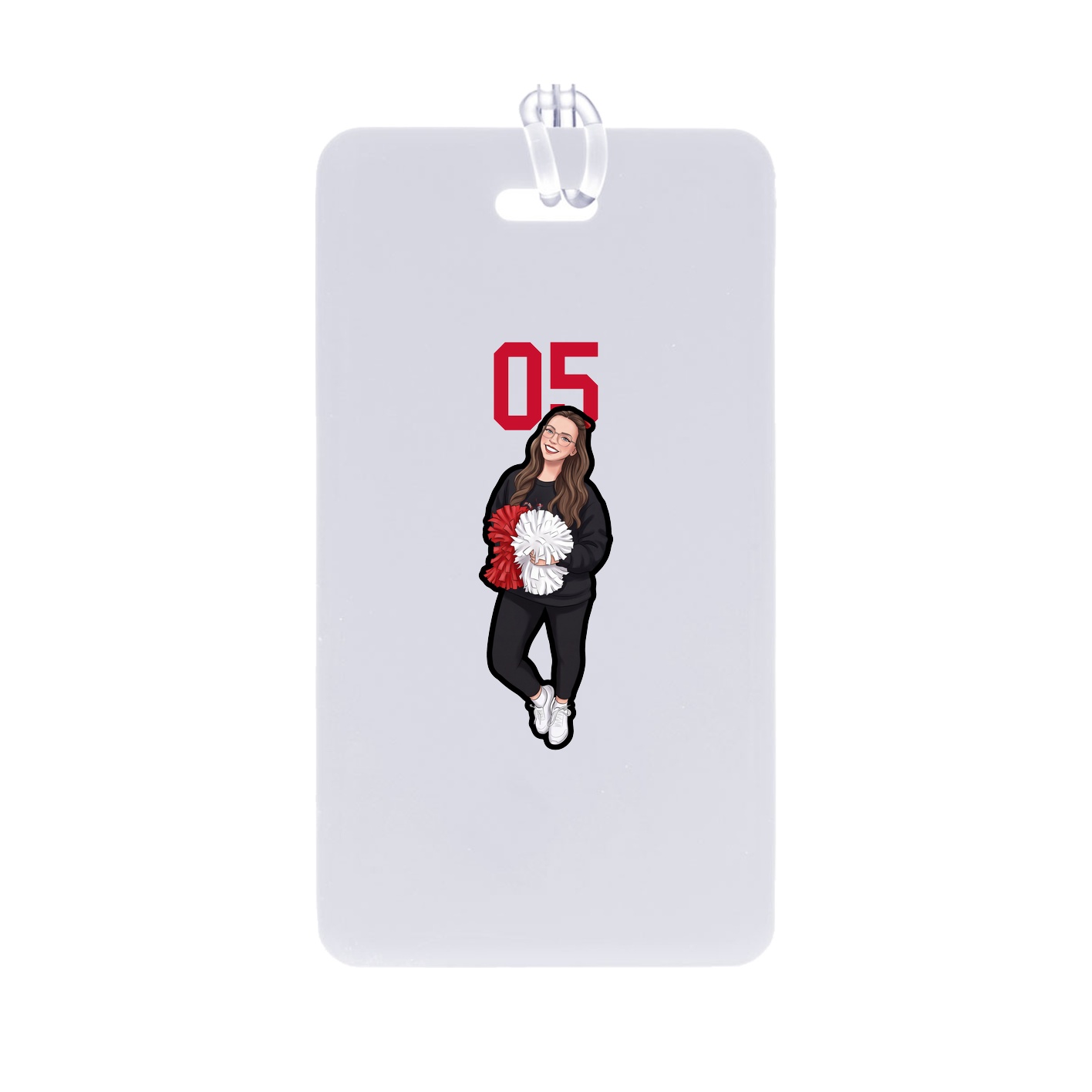 Bag Tag — Number Top in Classic