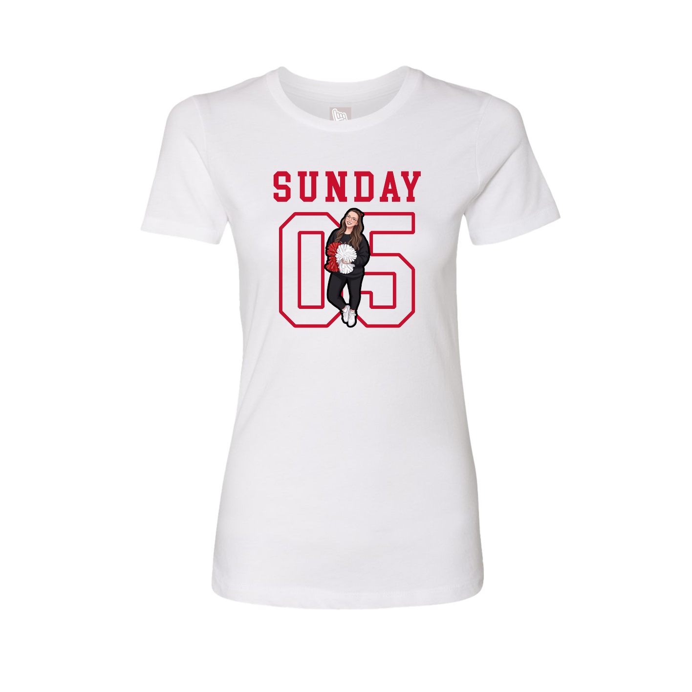 Fitted Women's Tee — Shirsey in White