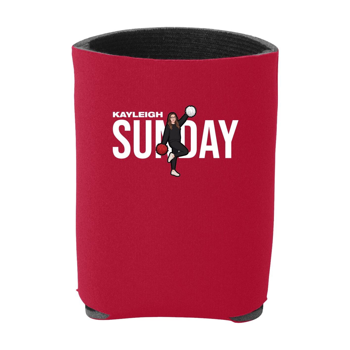 Can Holder — Player Name in Red