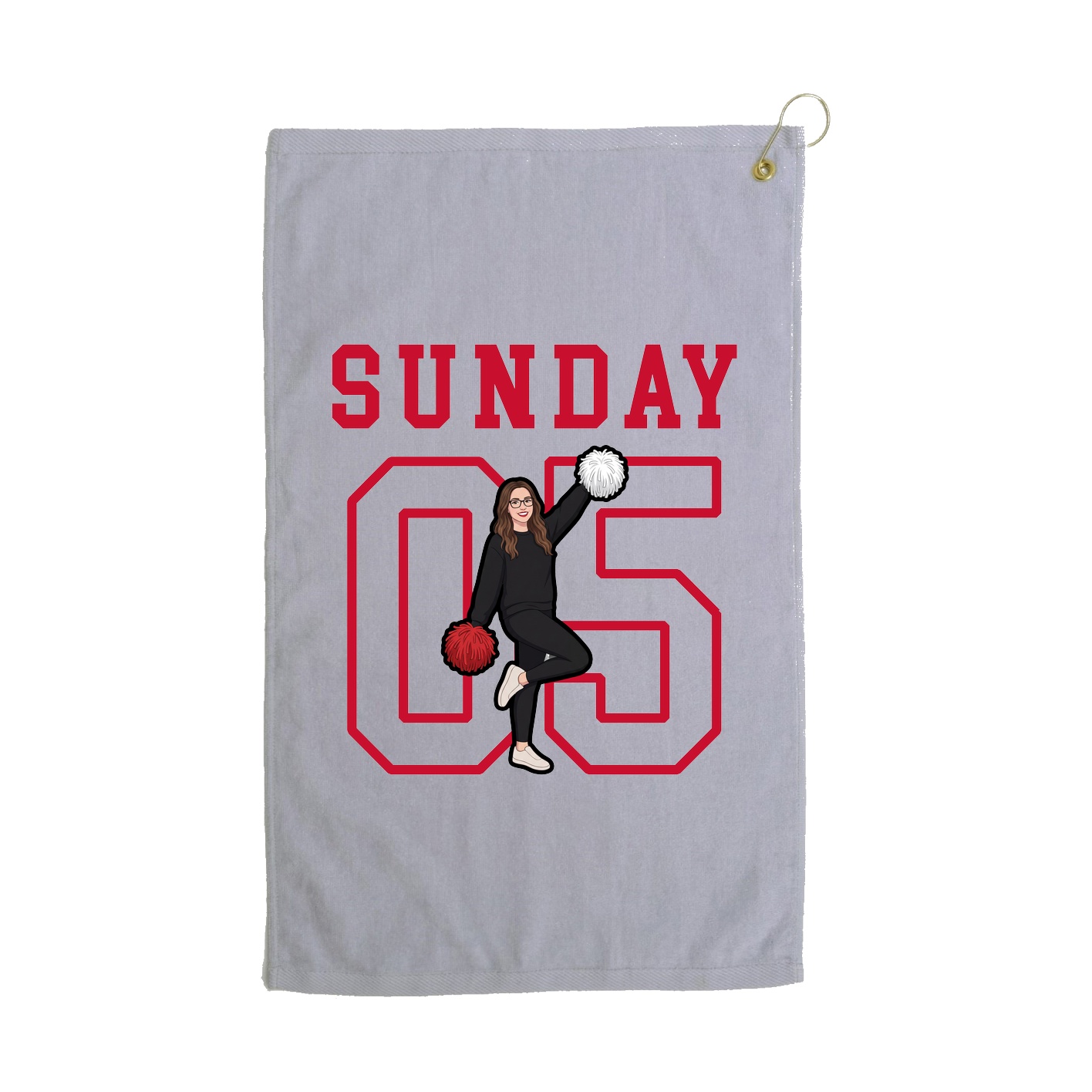 Golf Towel — Shirsey in Grey