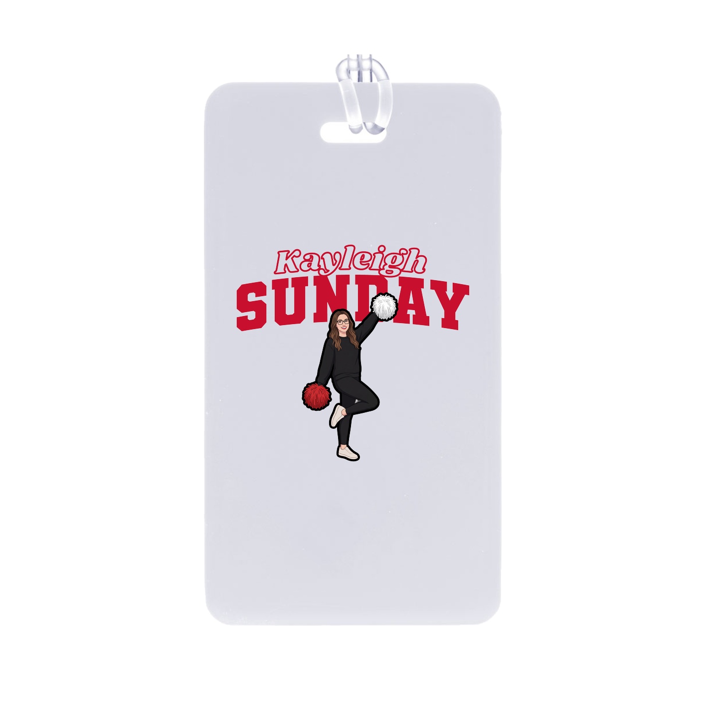 Bag Tag — Name Arch in Classic
