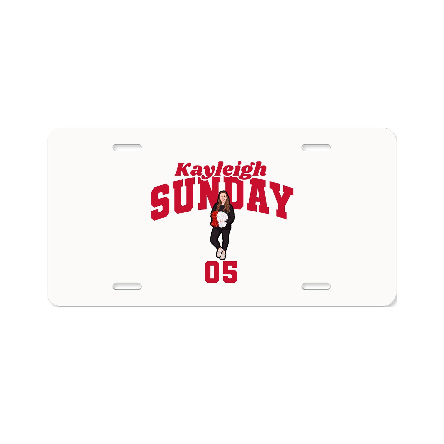 License Plate — Signature Arch in Classic