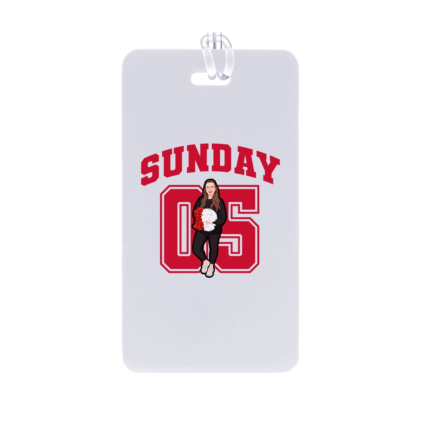 Bag Tag — Number in Classic