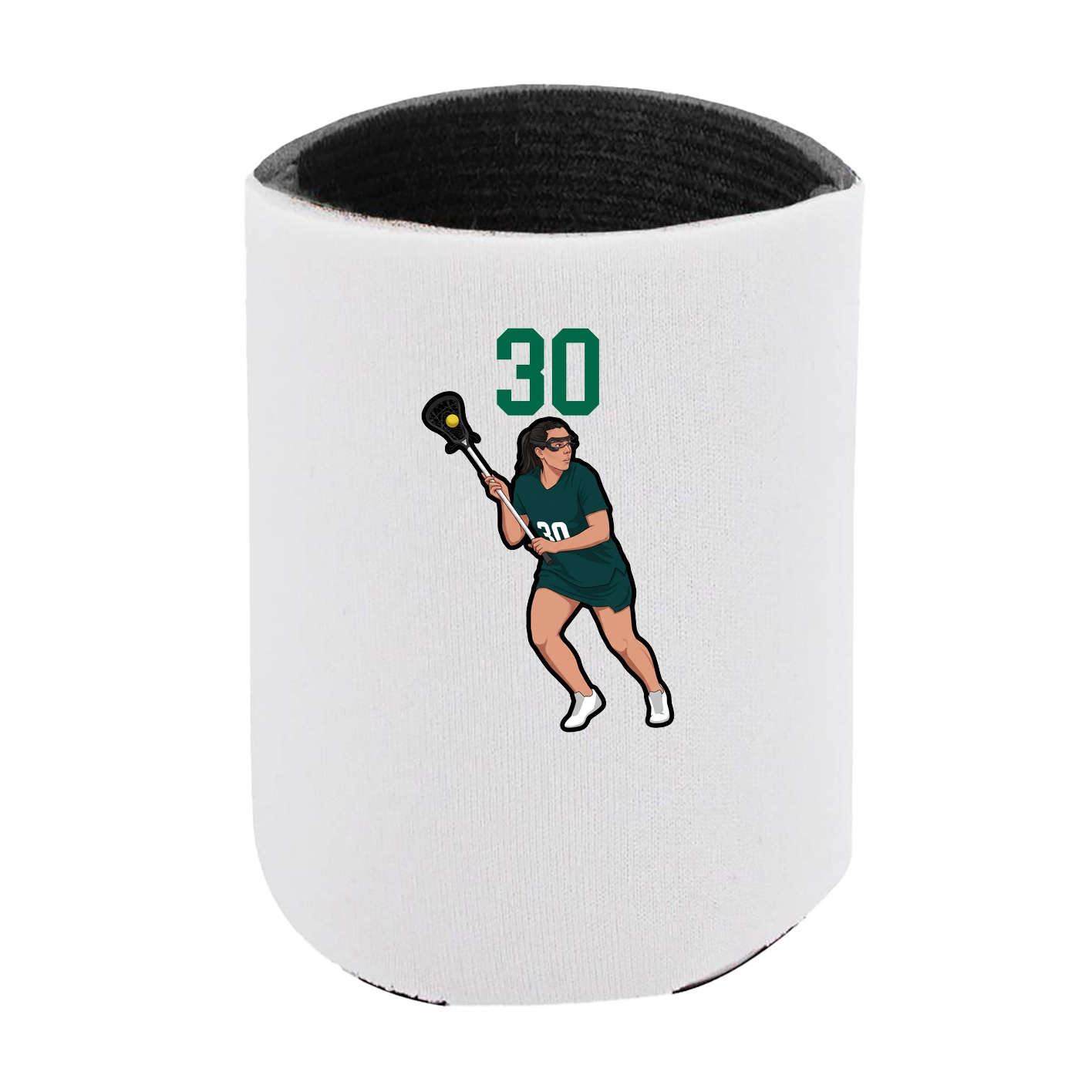Can Holder — Number Top in White
