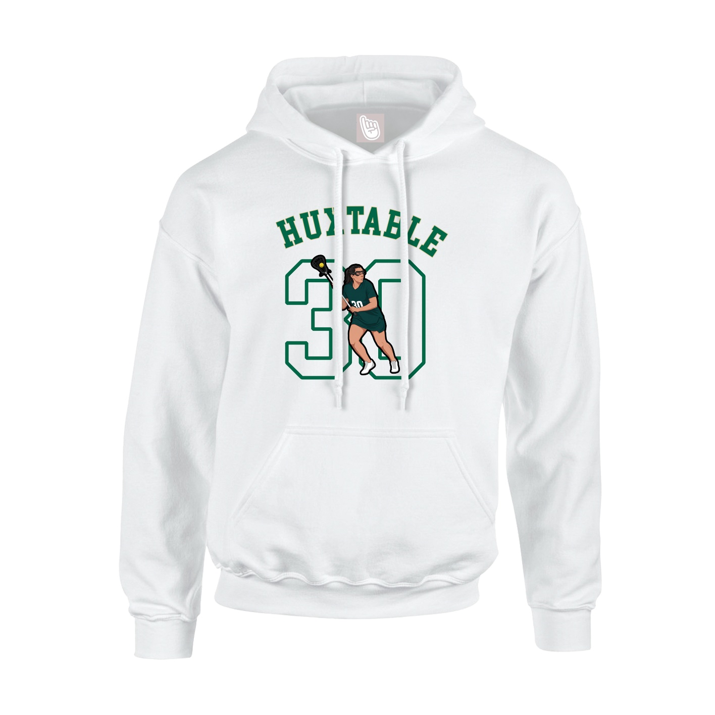 Hoodie — Shirsey Arch in White