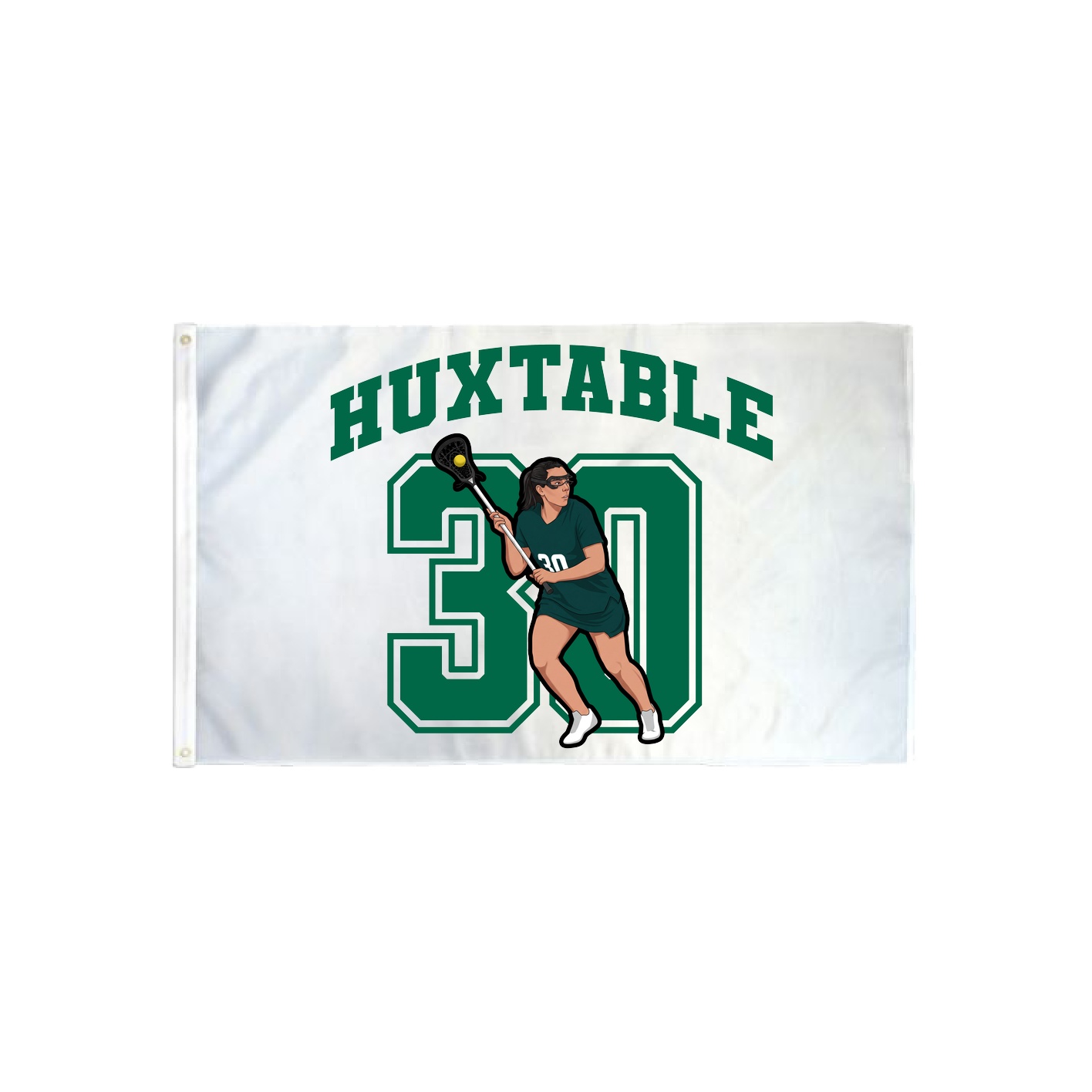 3x5 Flag — Number in Classic