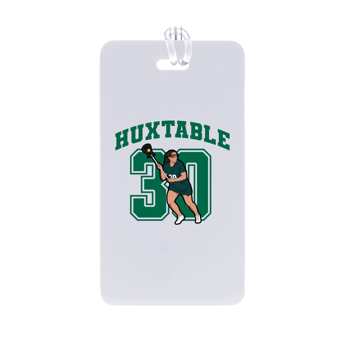 Bag Tag — Number in Classic