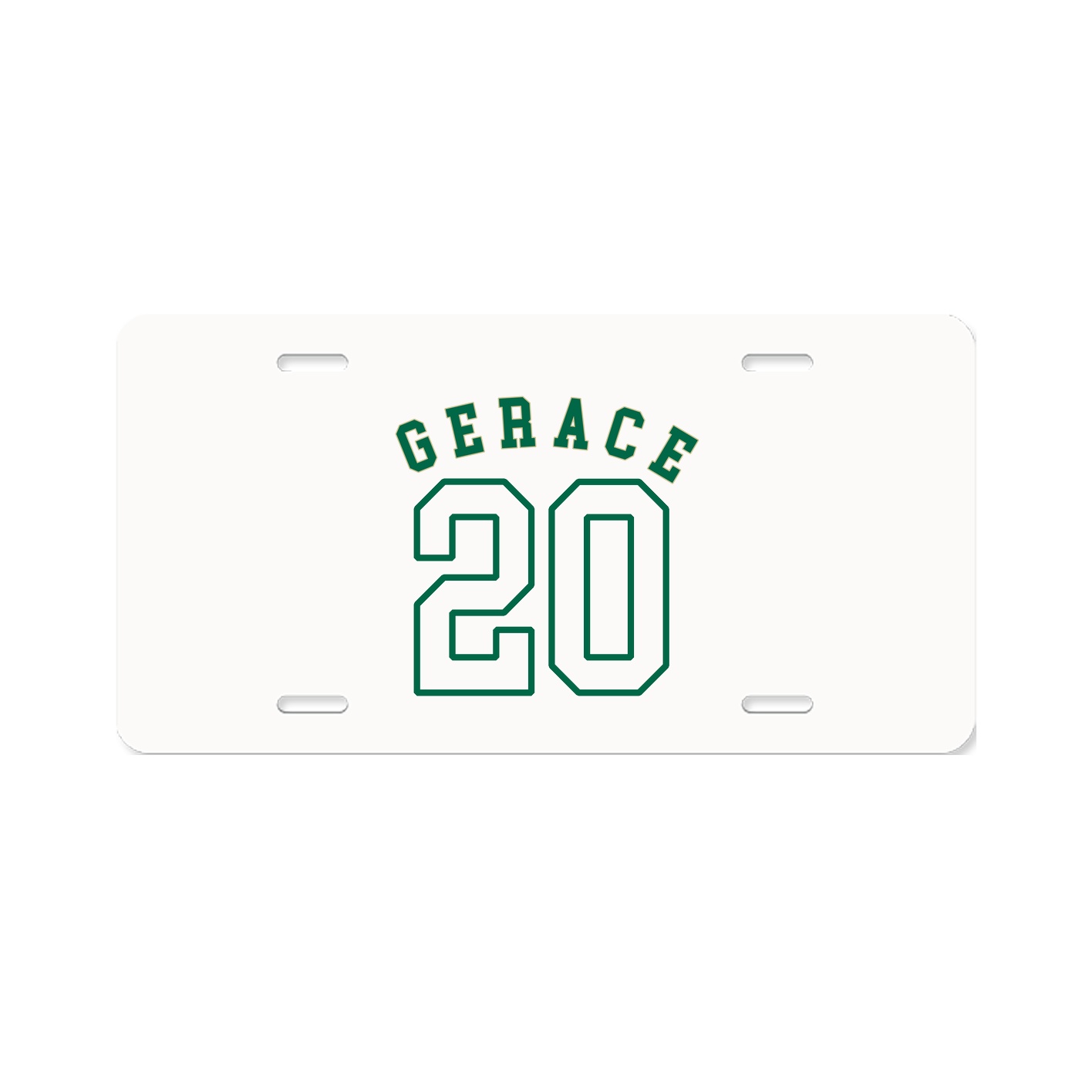 License Plate — Shirsey Arch in Classic