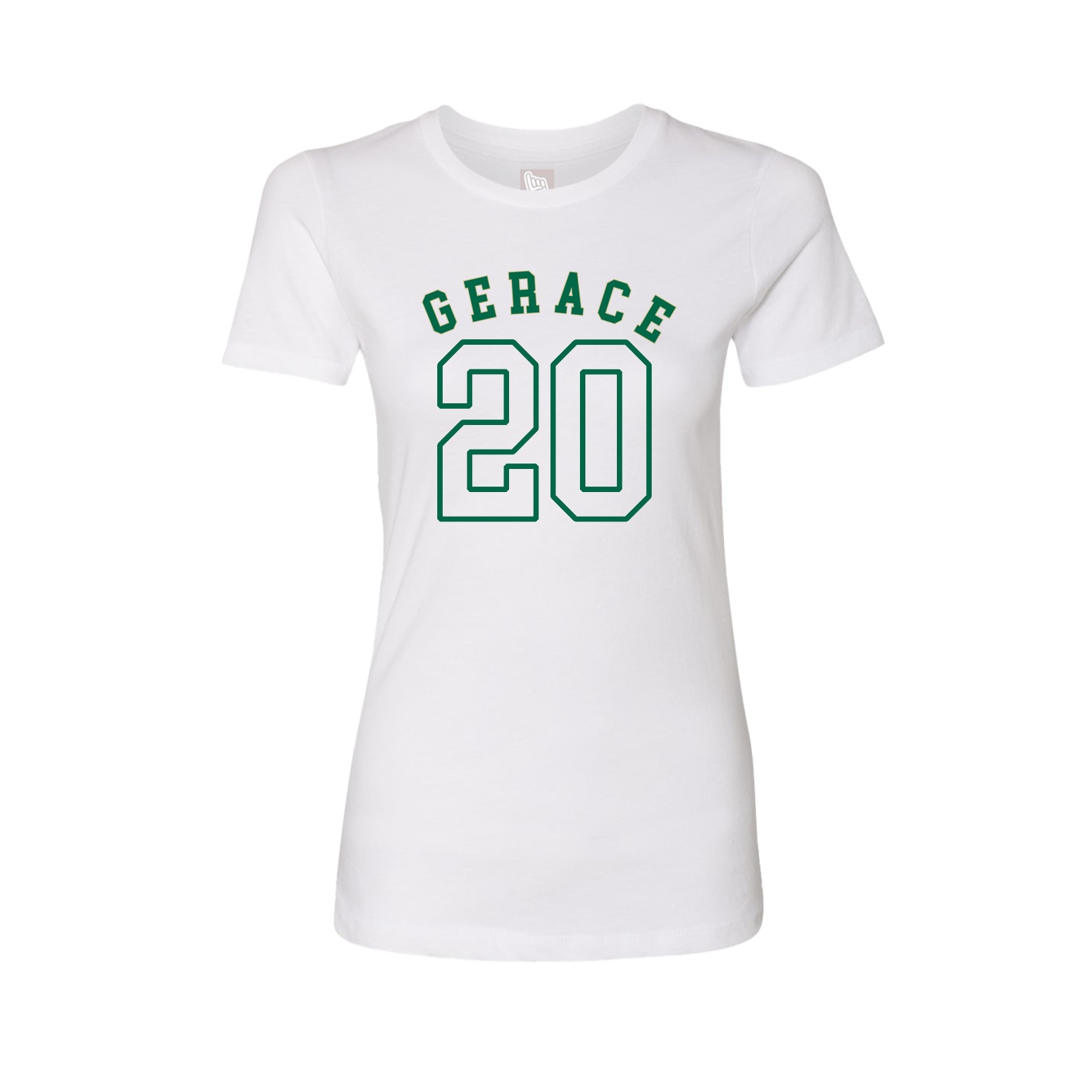 Womens Tee — Shirsey Arch in White
