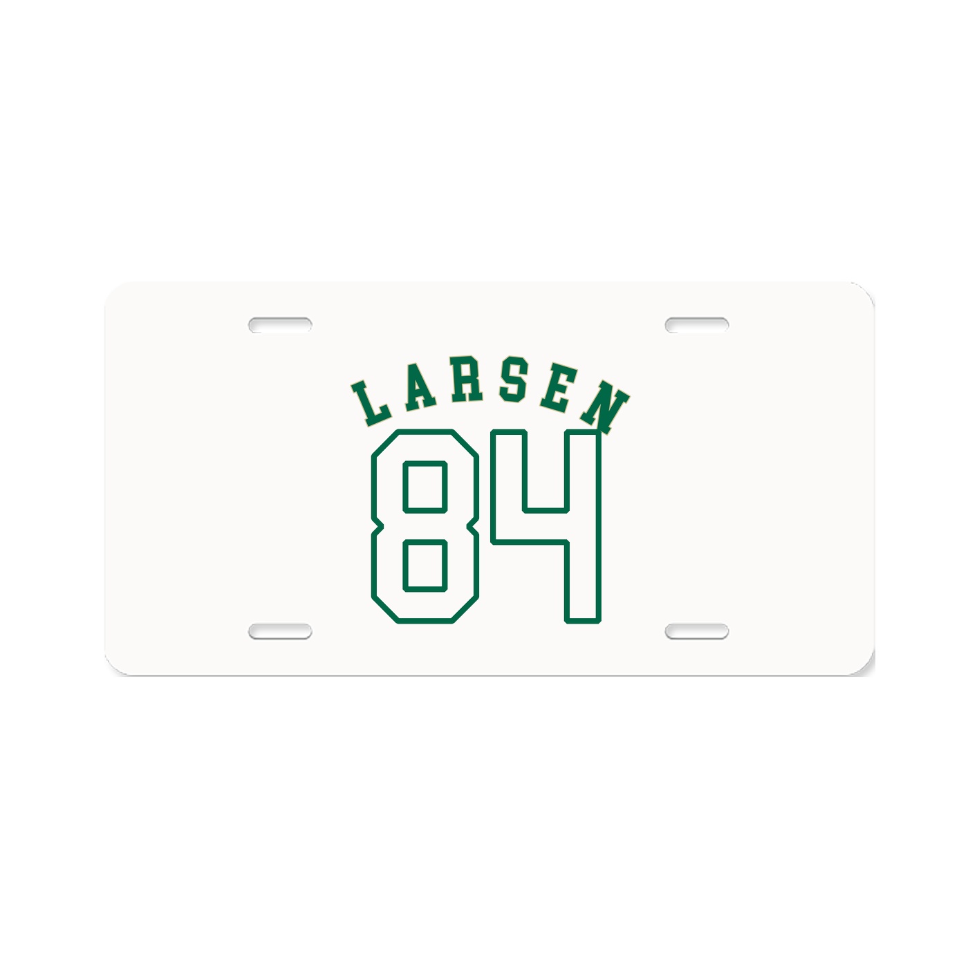 License Plate — Shirsey Arch in Classic
