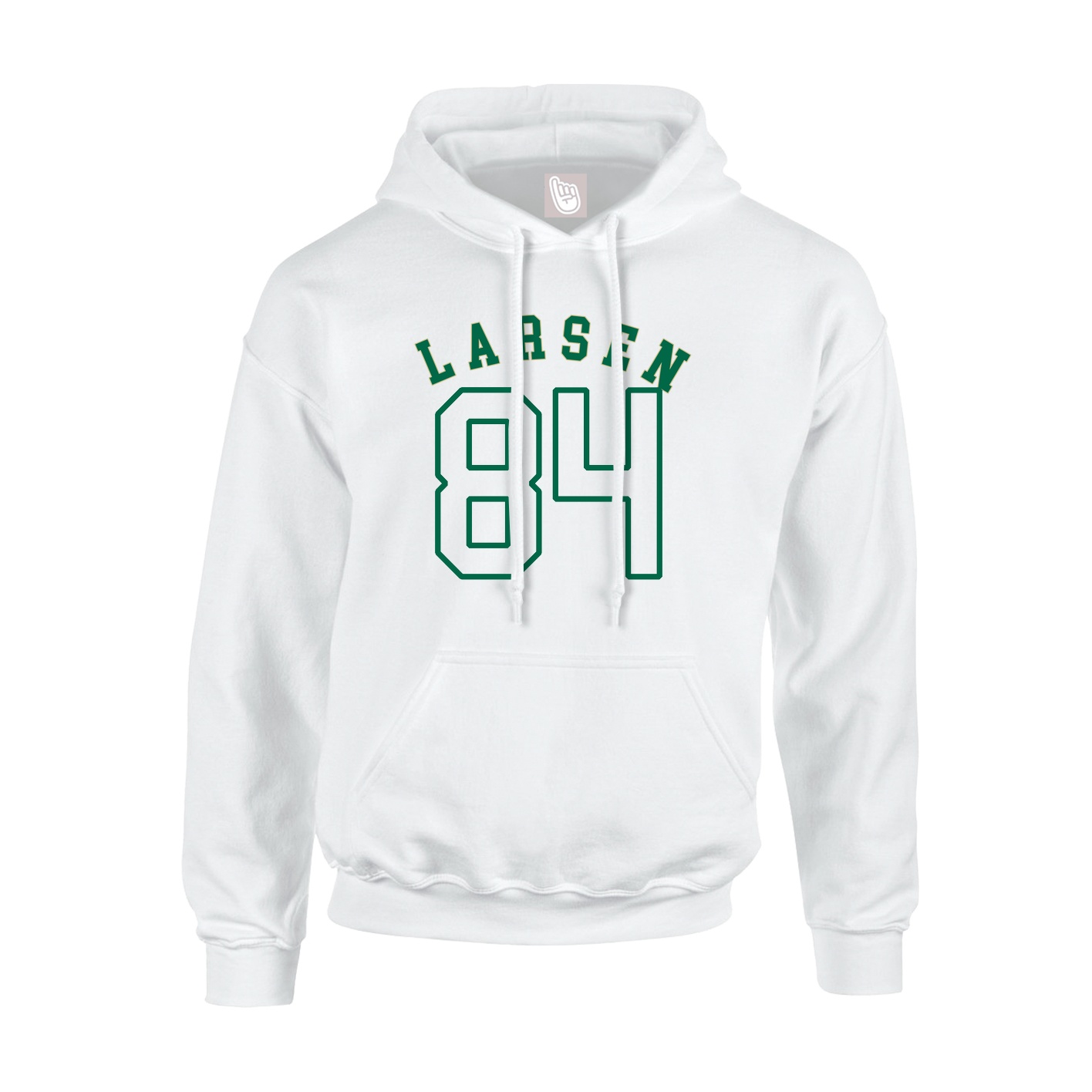 Youth Hoodie — Shirsey Arch in White