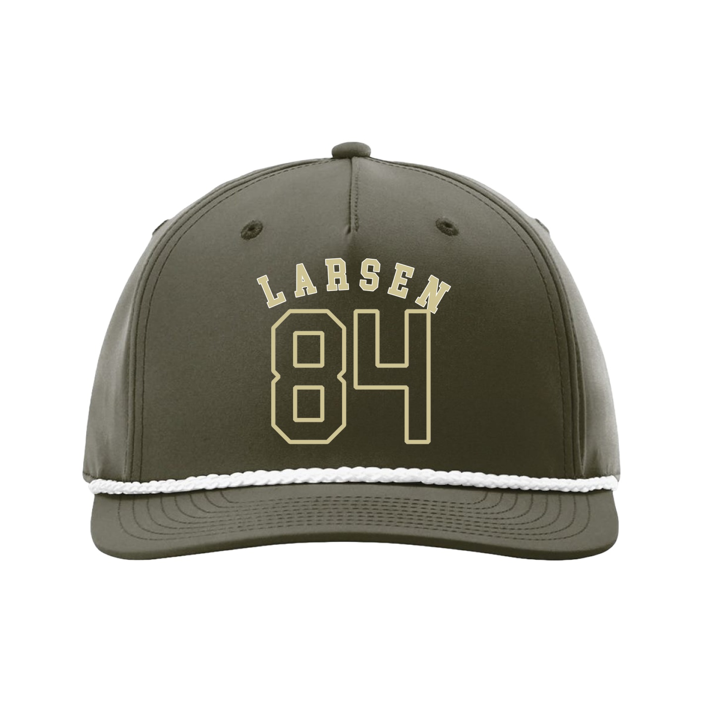 Five-Panel Classic Rope Cap — Shirsey Arch in Green