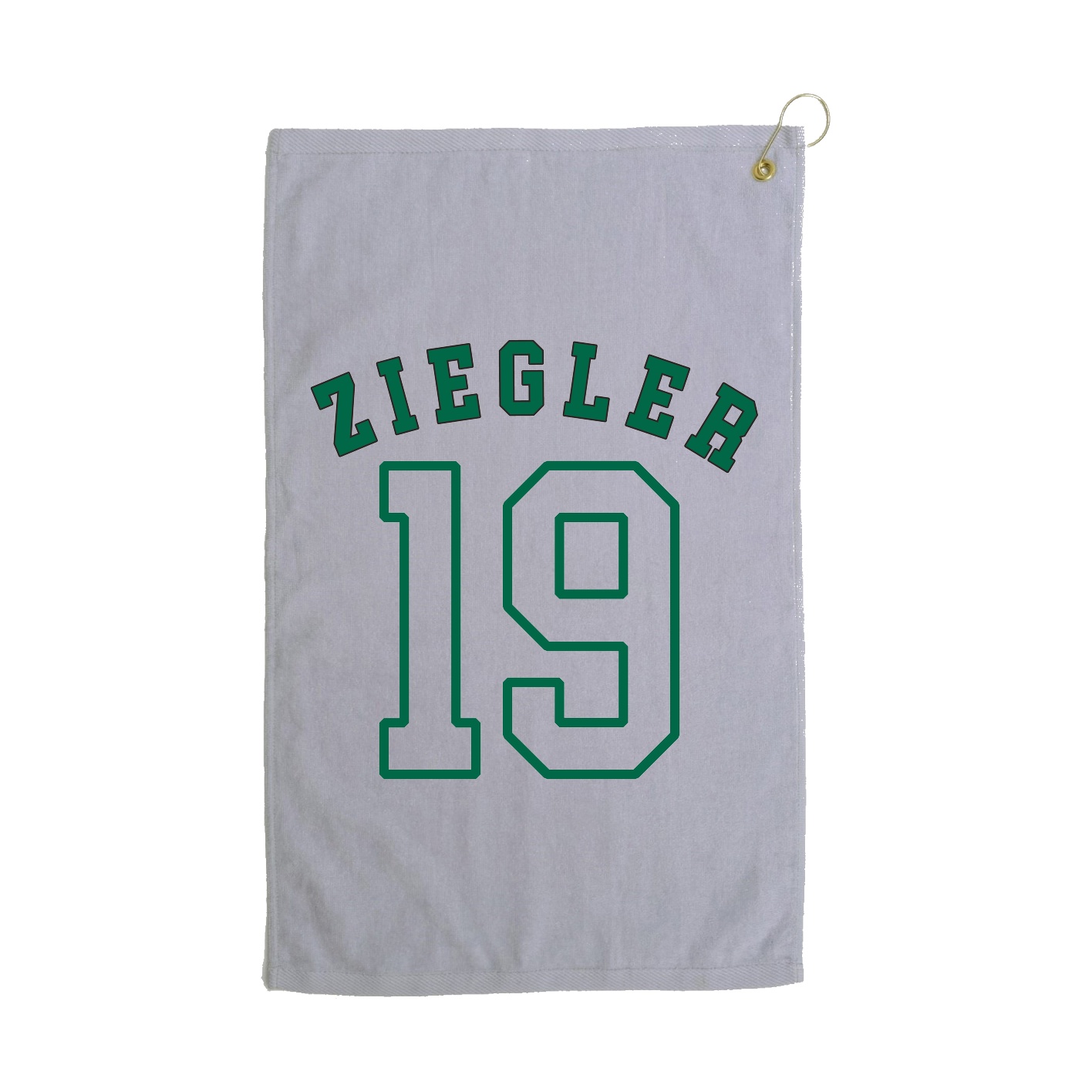 Golf Towel — Shirsey Arch in Grey