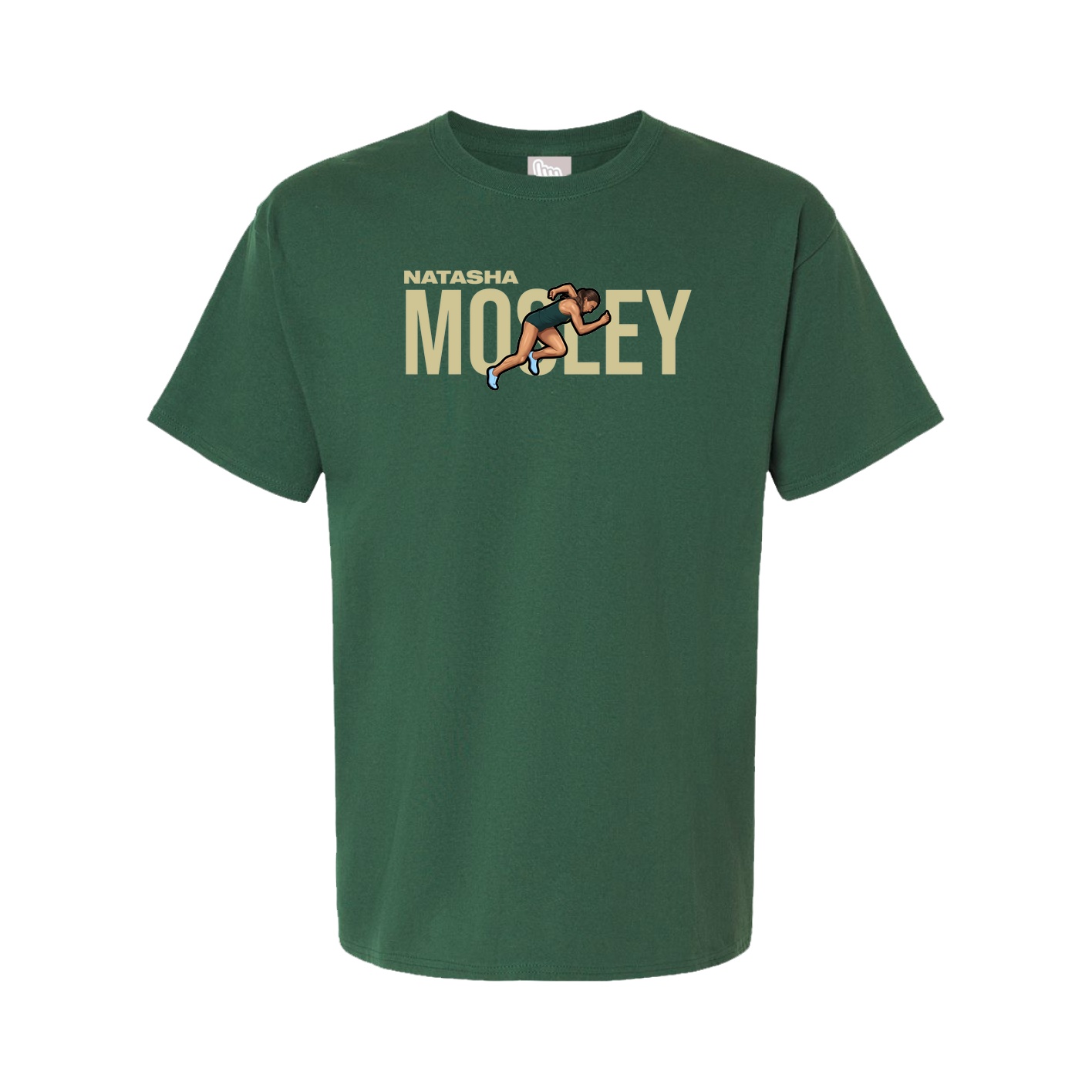 Youth Tee — Player Name in Green