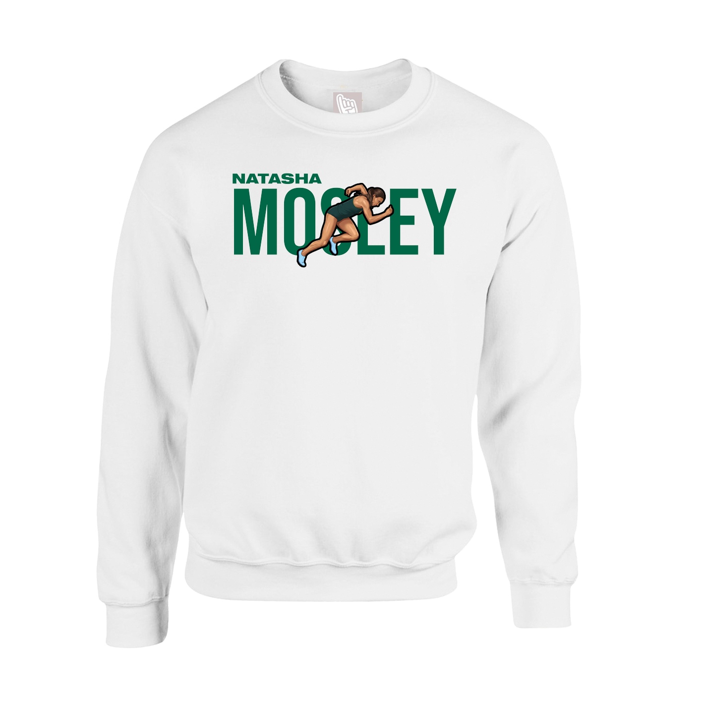 Fleece Crew — Player Name in White