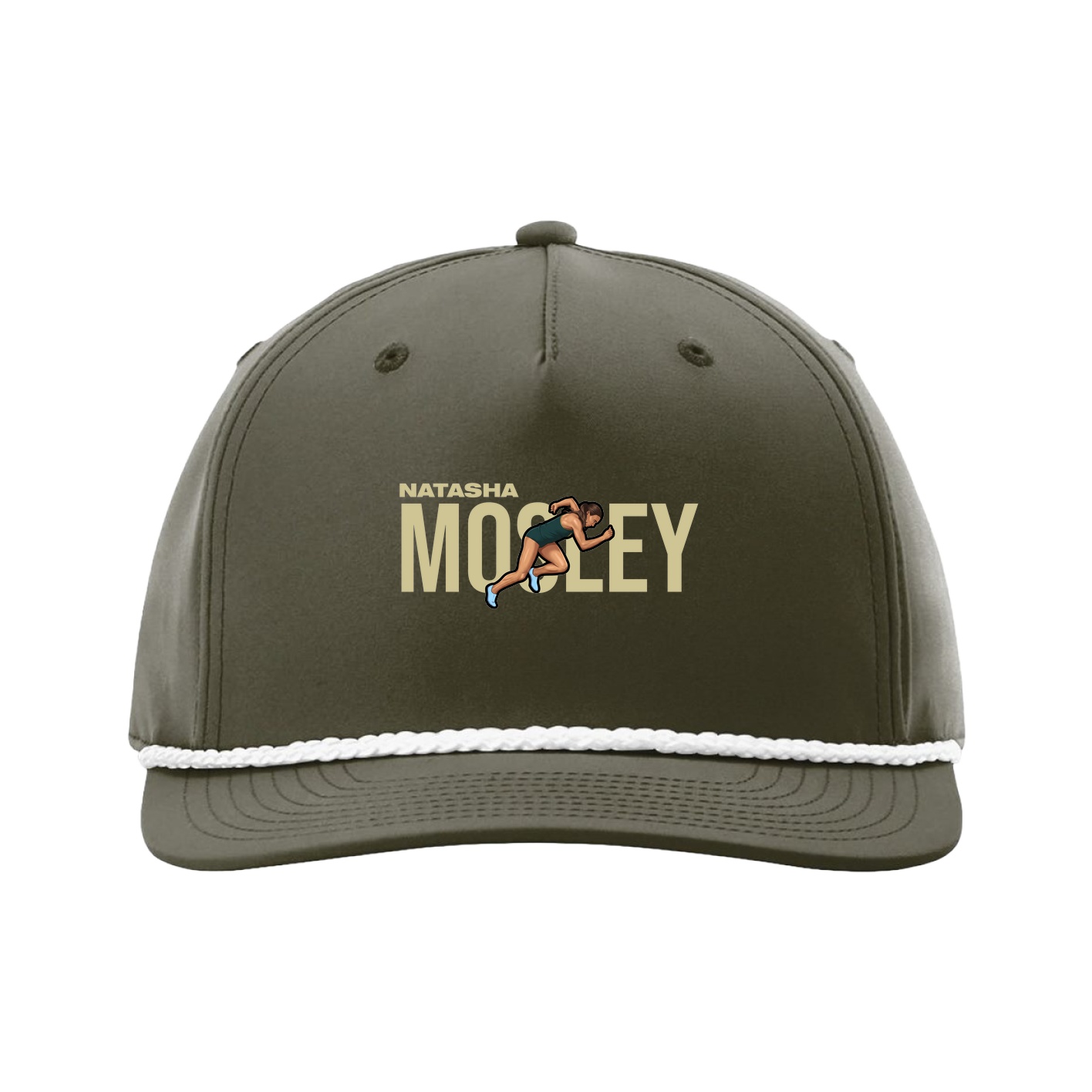Five-Panel Classic Rope Cap — Player Name in Green
