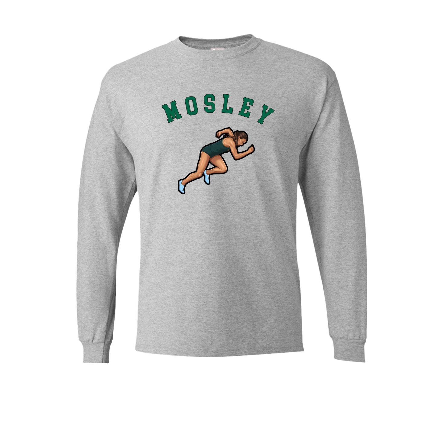 Long Sleeve Tee — Shirsey Arch in Grey
