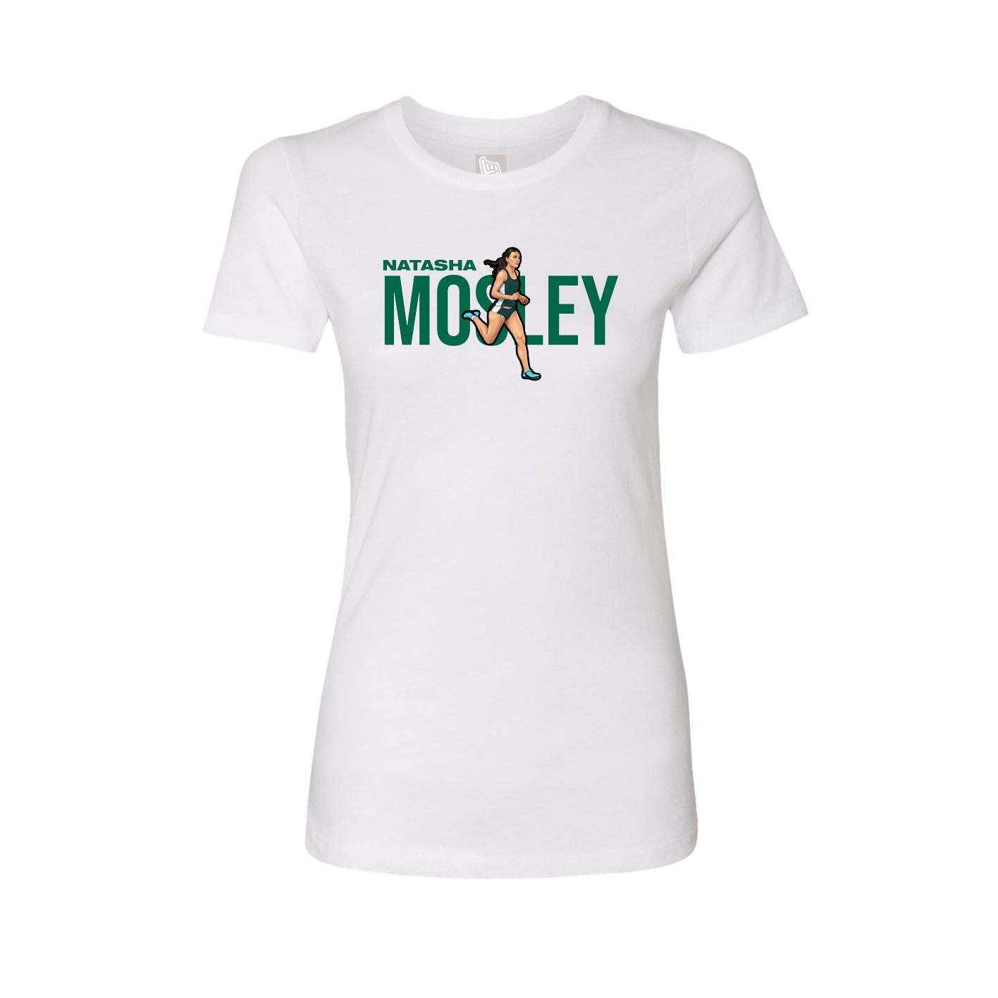 Womens Tee — Player Name in White