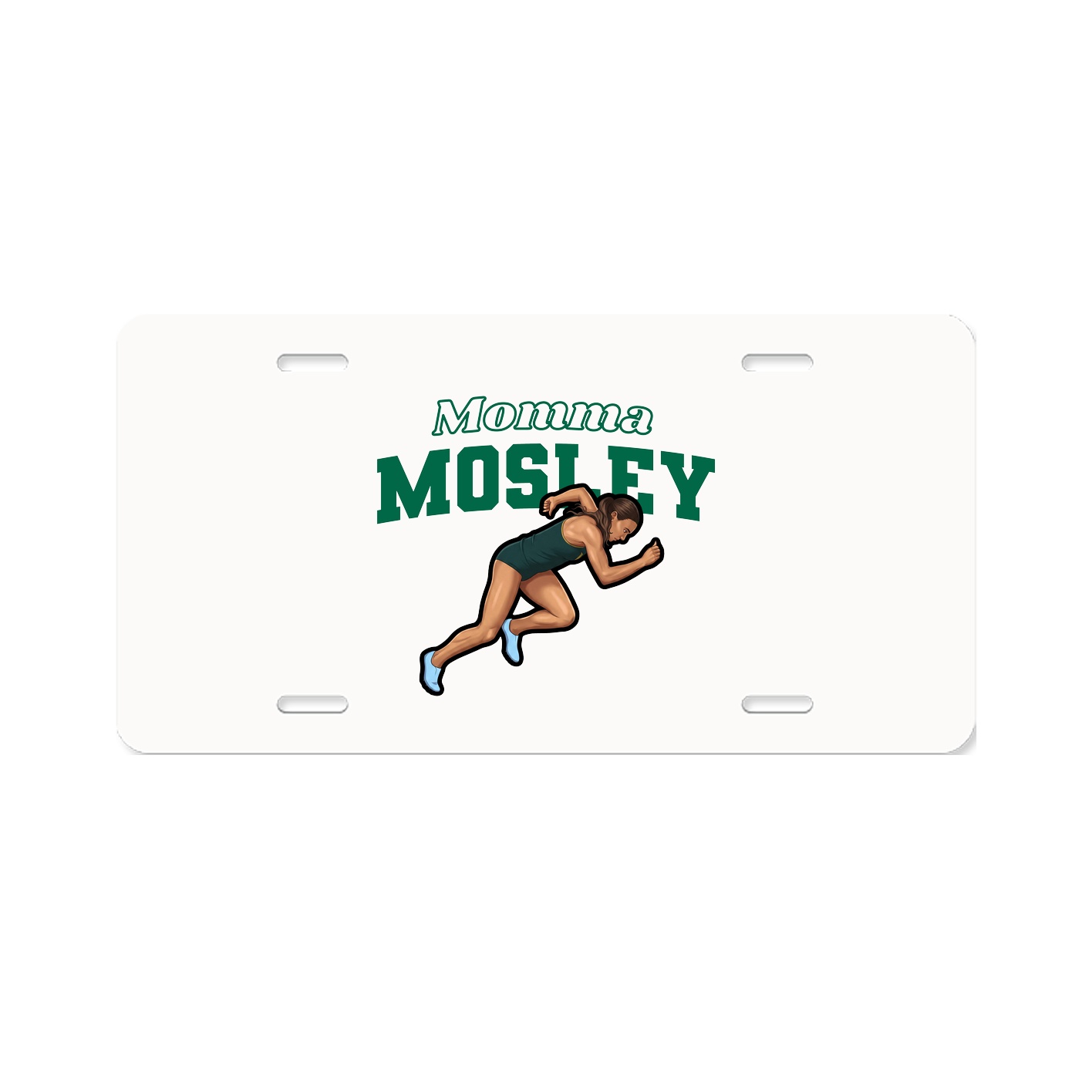 License Plate — Mothers Day Block in Classic