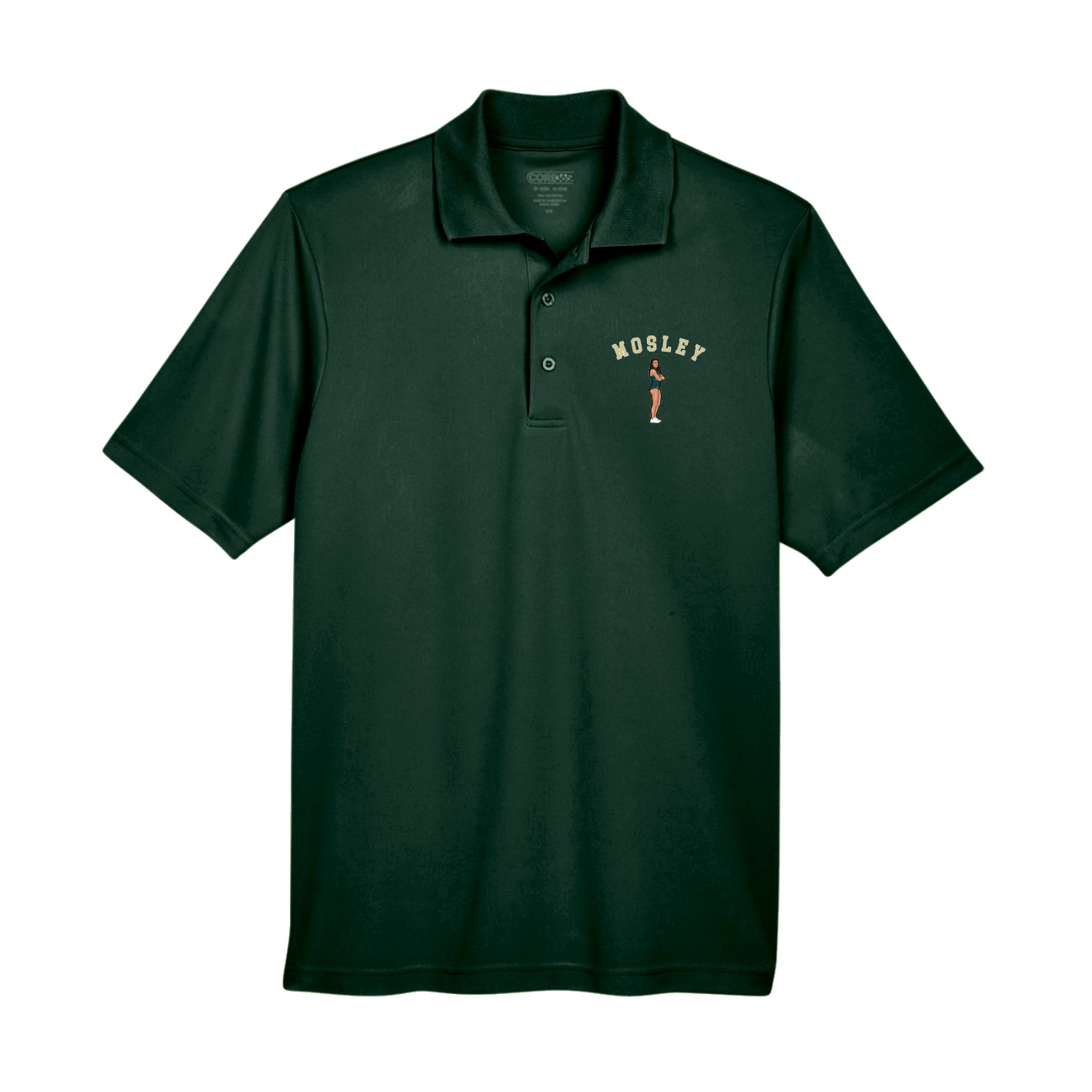 Performance Polo — Shirsey Arch in Green