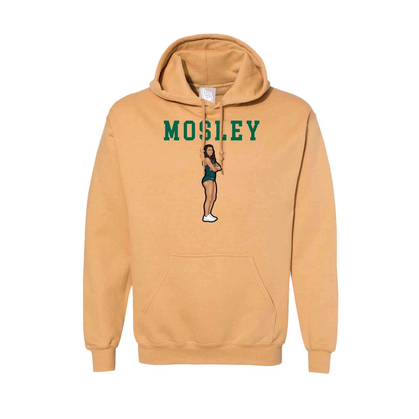 Hoodie — Shirsey in Vegas Gold
