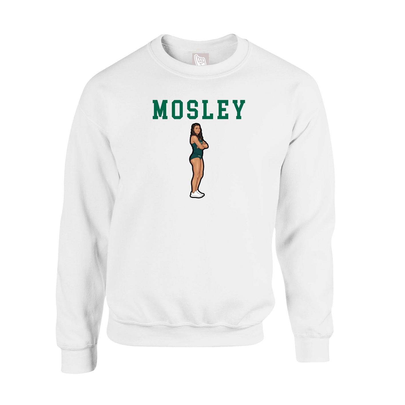 Fleece Crew — Shirsey in White