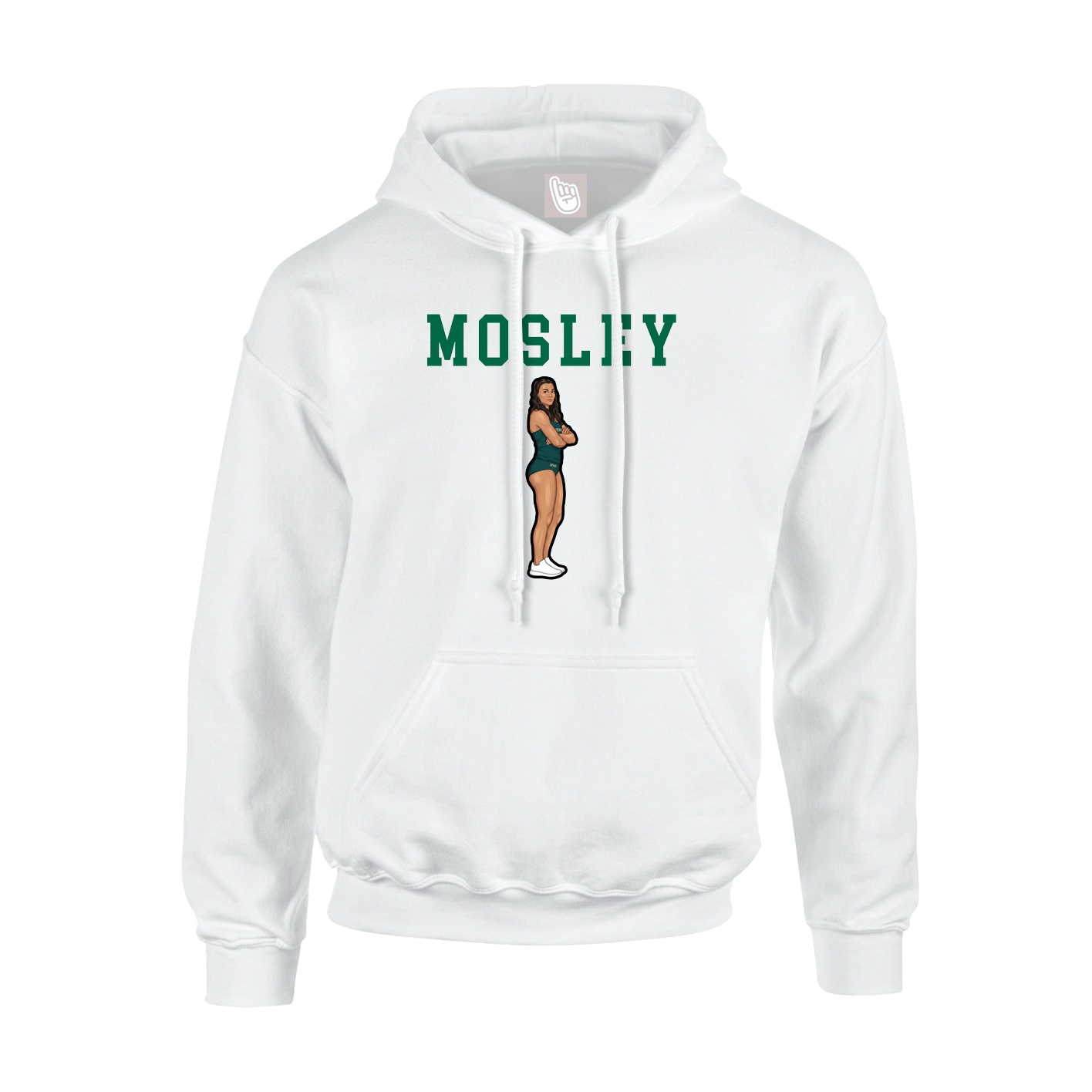 Youth Hoodie — Shirsey in White