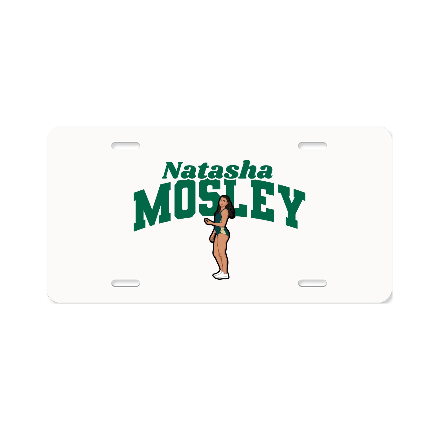 License Plate — Signature Arch in Classic