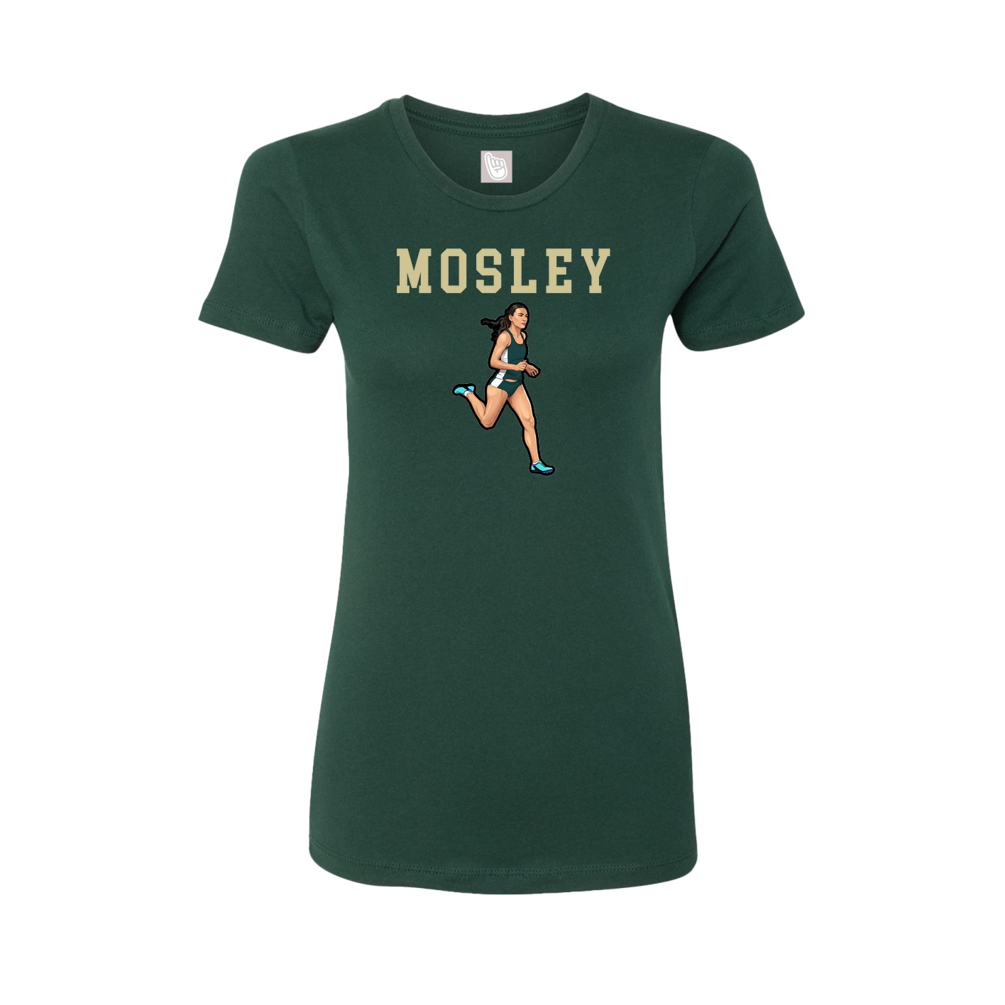 Fitted Women's Tee — Shirsey in Green