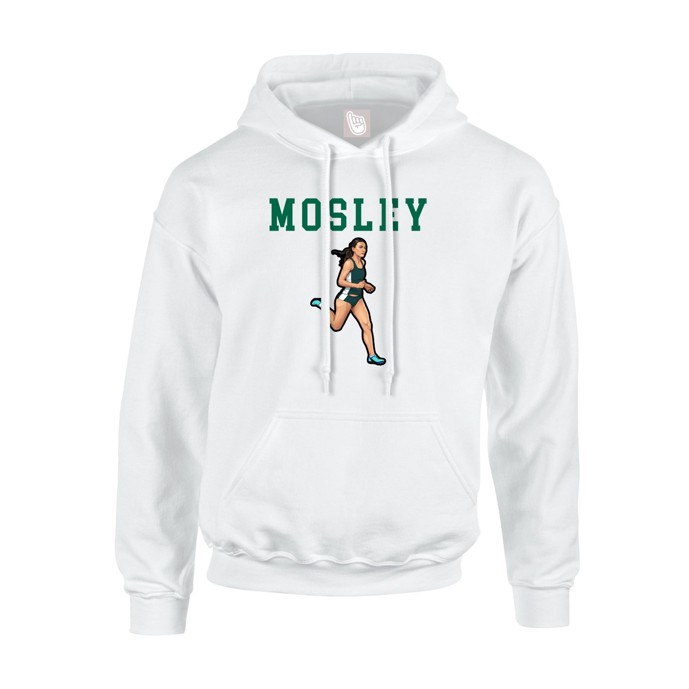 Hoodie — Shirsey in White