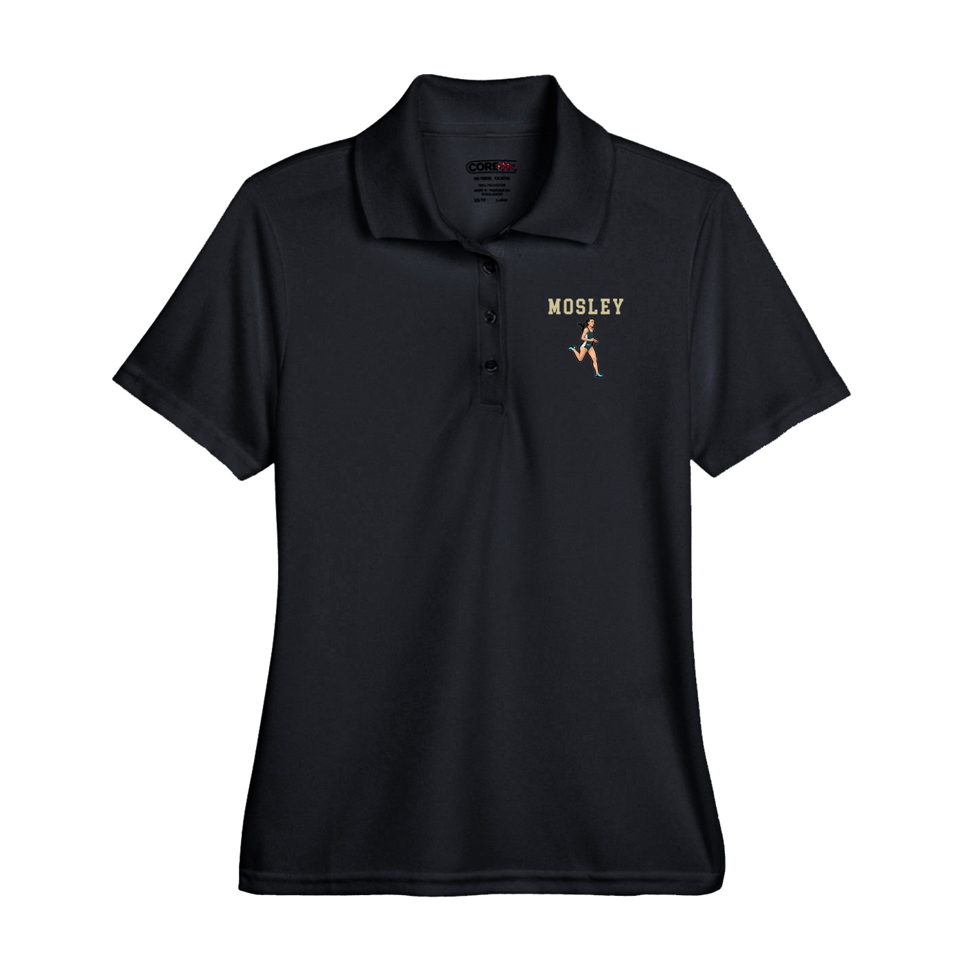 Performance Polo — Shirsey in Black