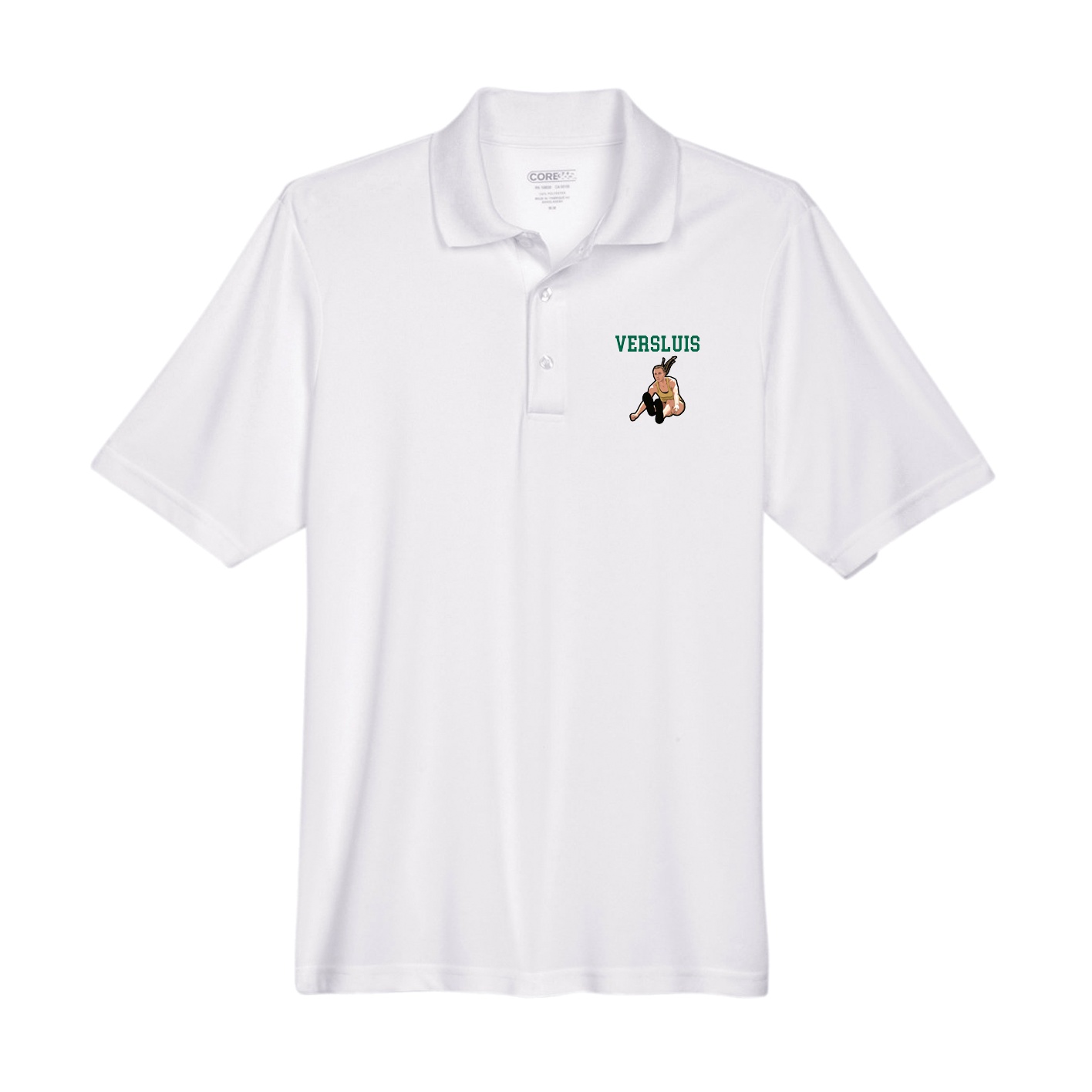 Performance Polo — Shirsey in White