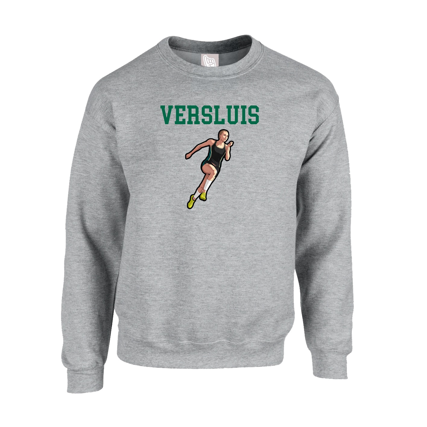 Fleece Crew — Shirsey in Grey