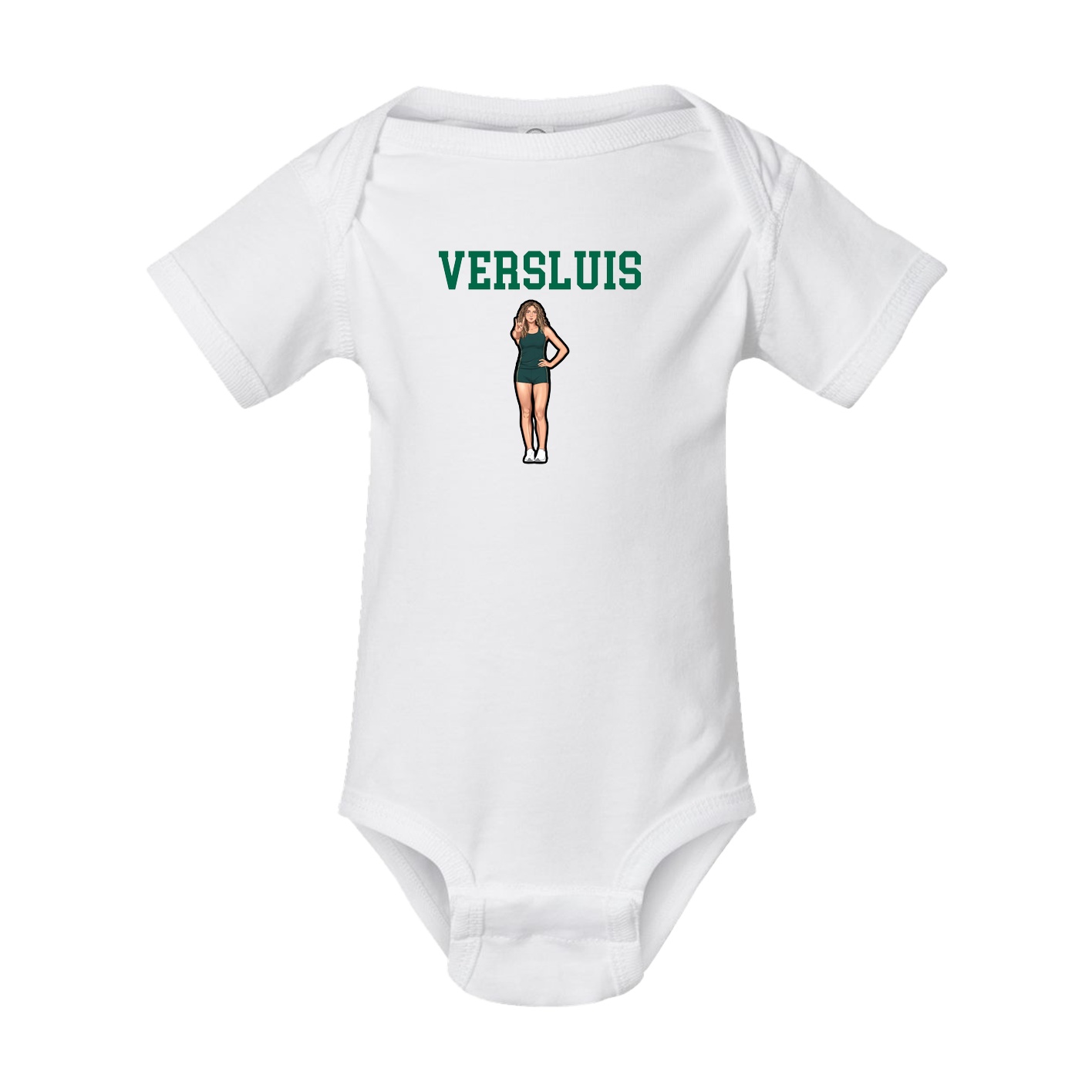 Baby Onesie — Shirsey in White