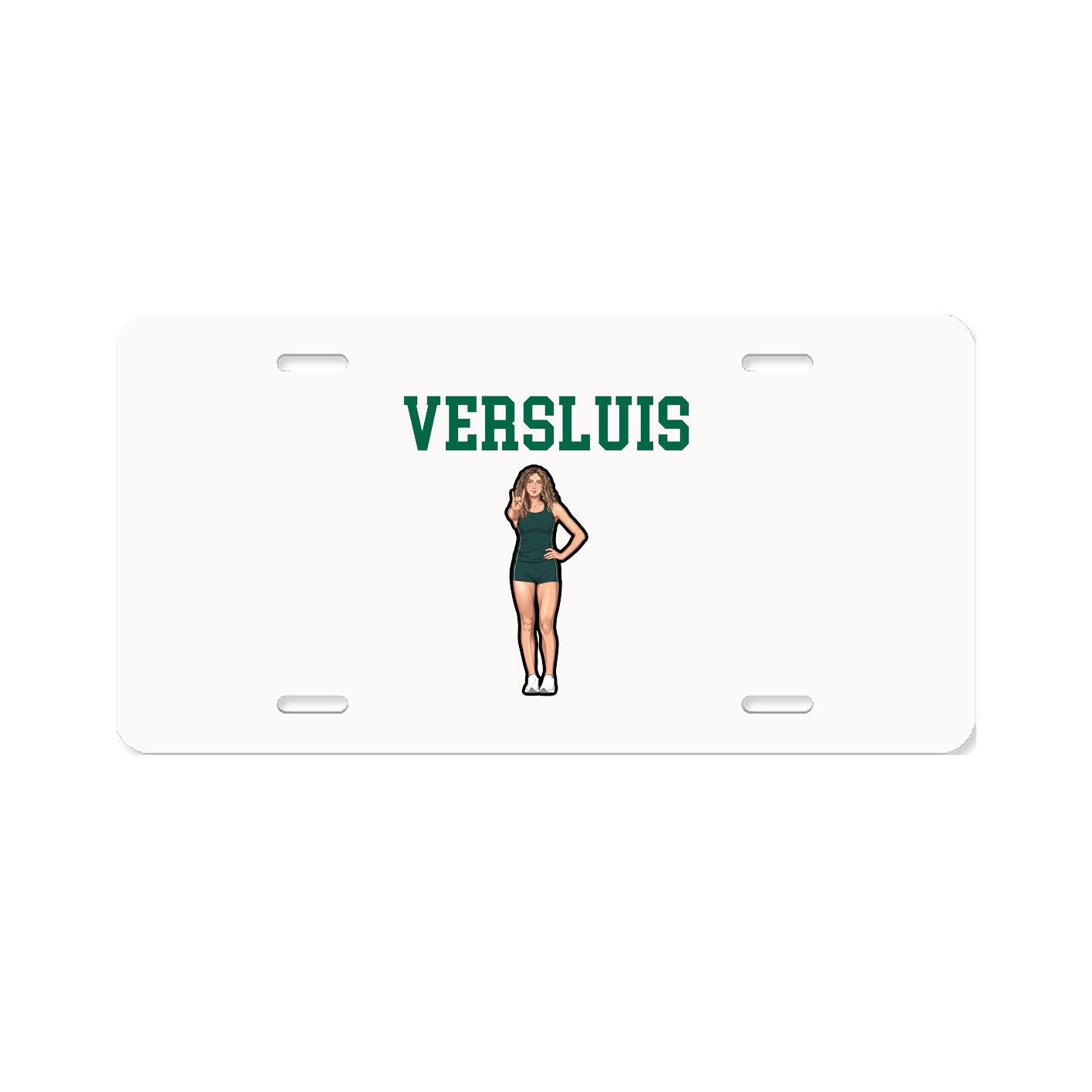 License Plate — Shirsey in Classic