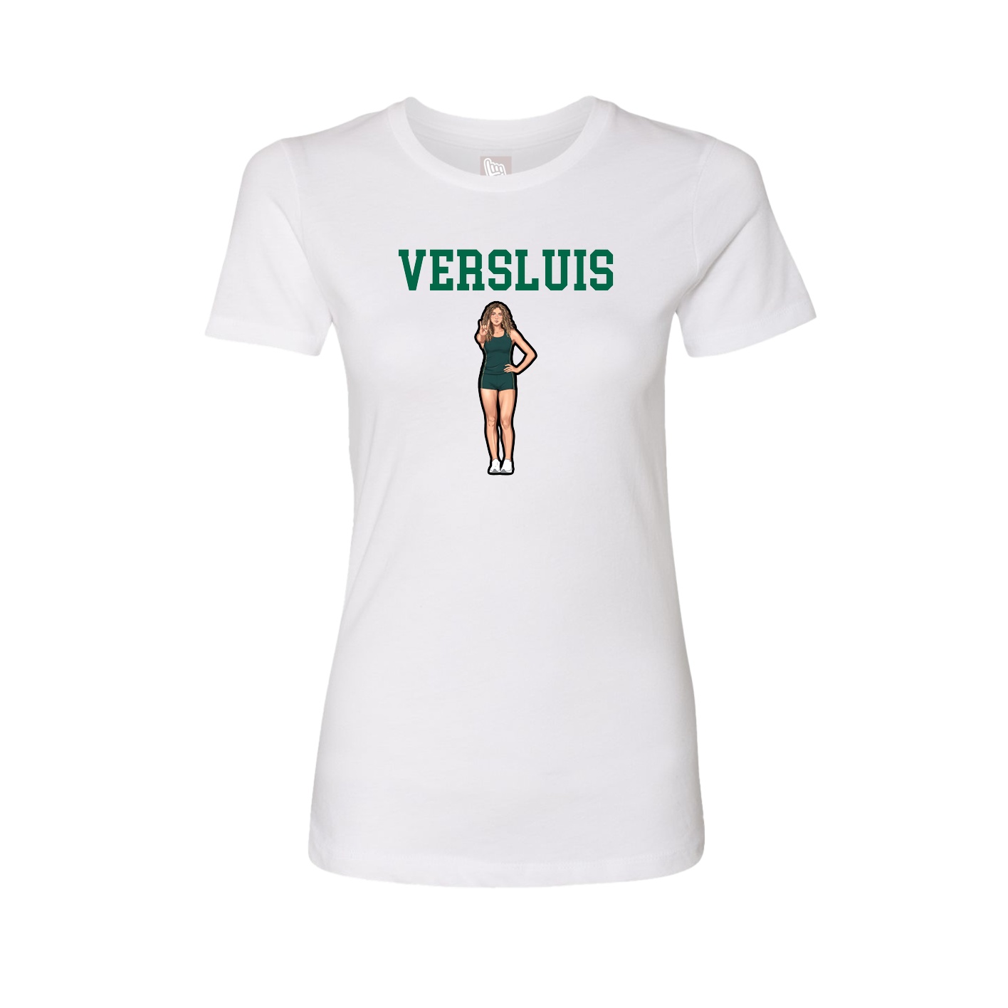 Fitted Women's Tee — Shirsey in White