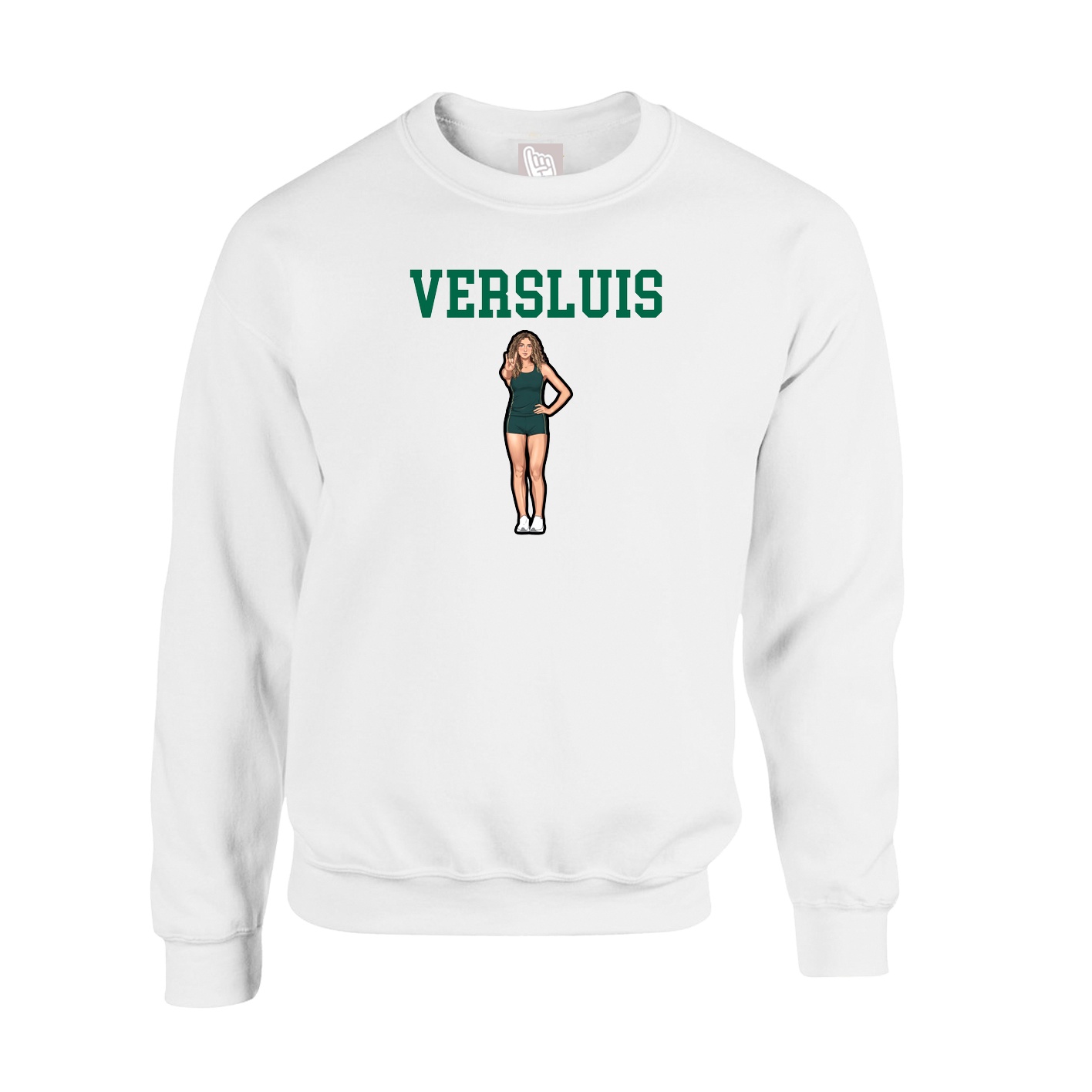 Fleece Crew — Shirsey in White