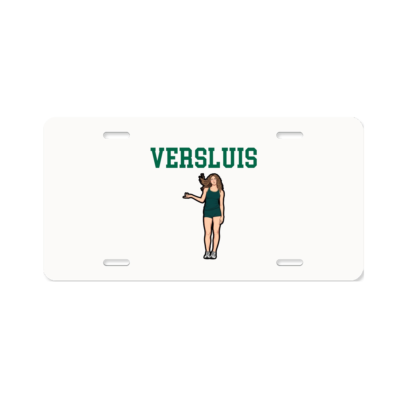 License Plate — Shirsey in Classic