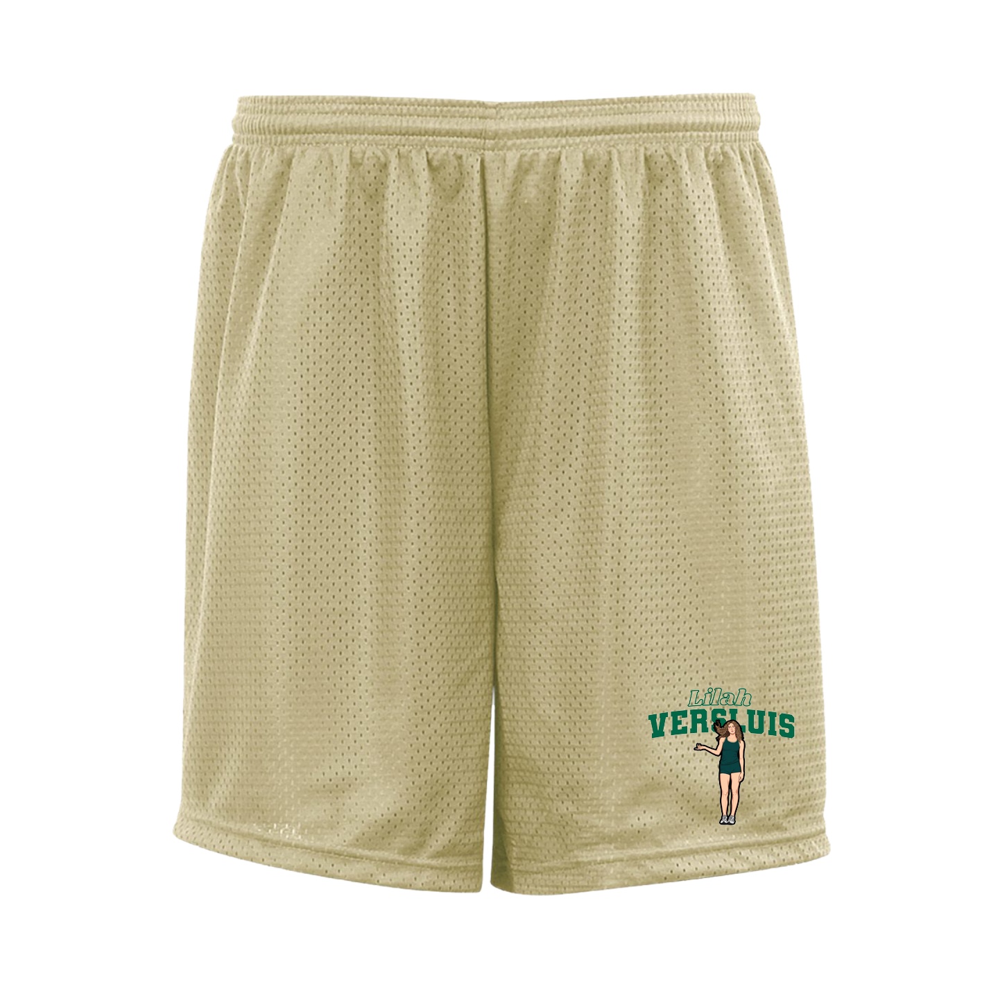 Shorts — Name Arch in Vegas Gold