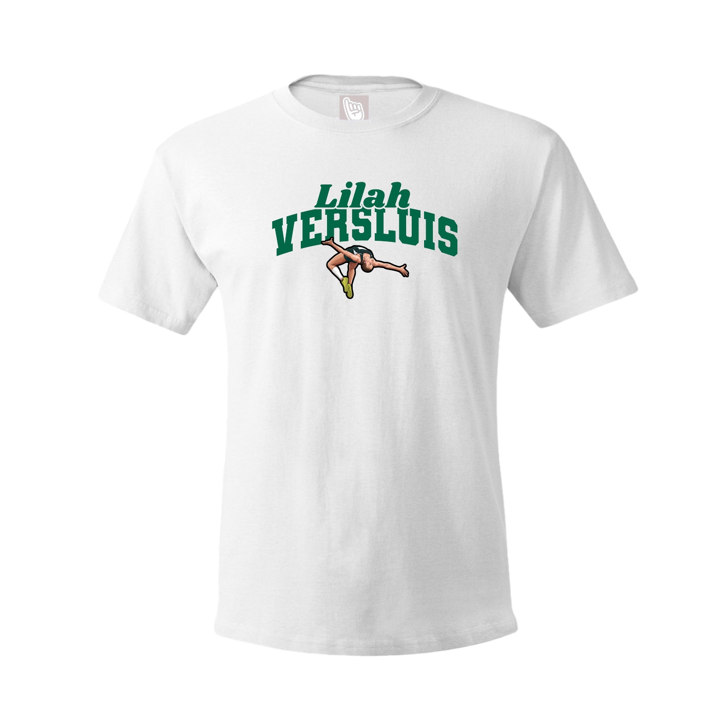 Youth Tee — Signature Arch in White