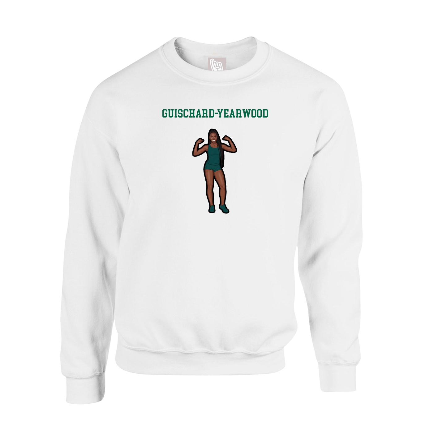 Fleece Crew — Shirsey in White