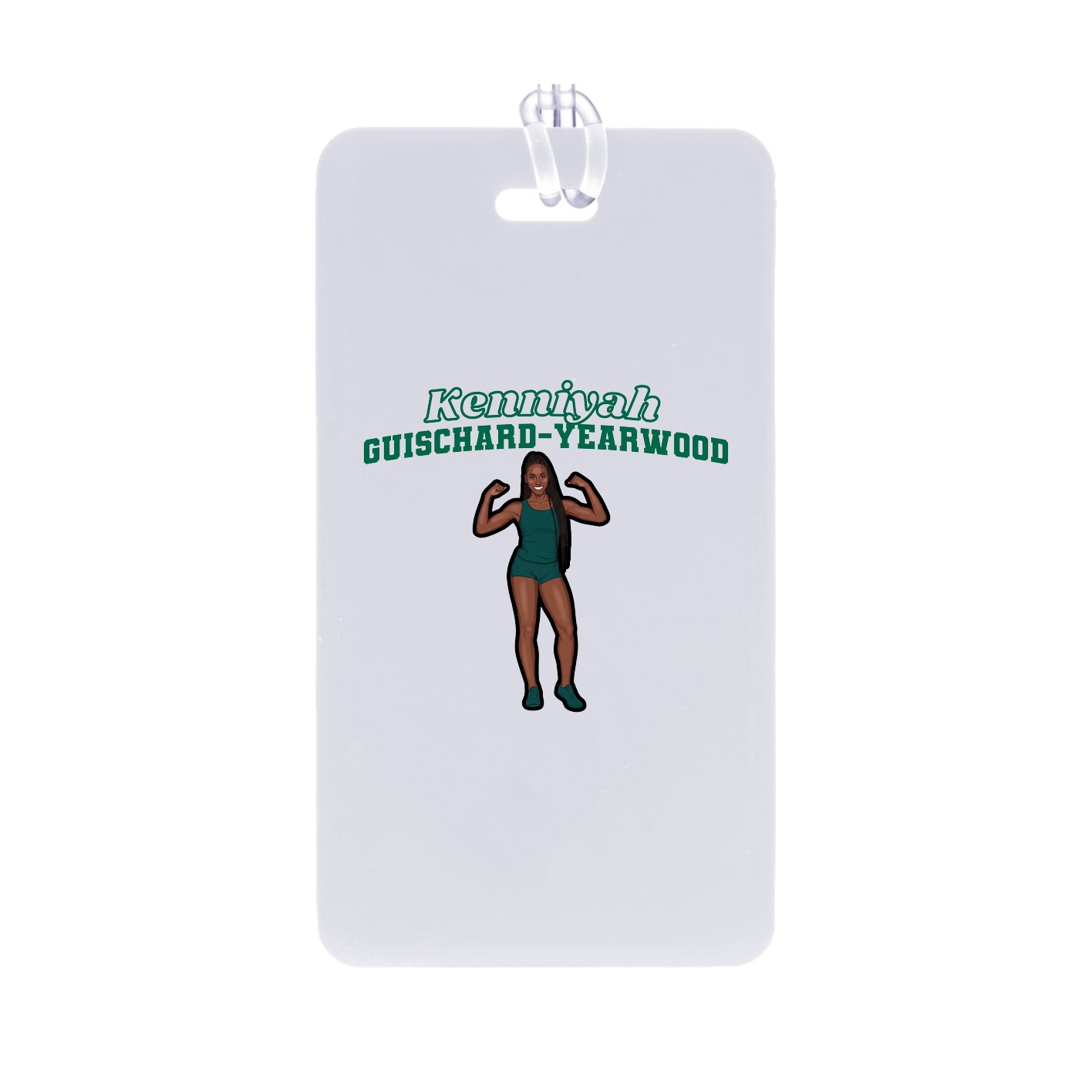Bag Tag — Name Arch in Classic