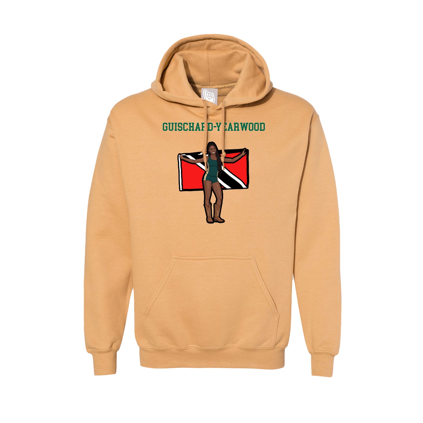 Hoodie — Shirsey in Vegas Gold