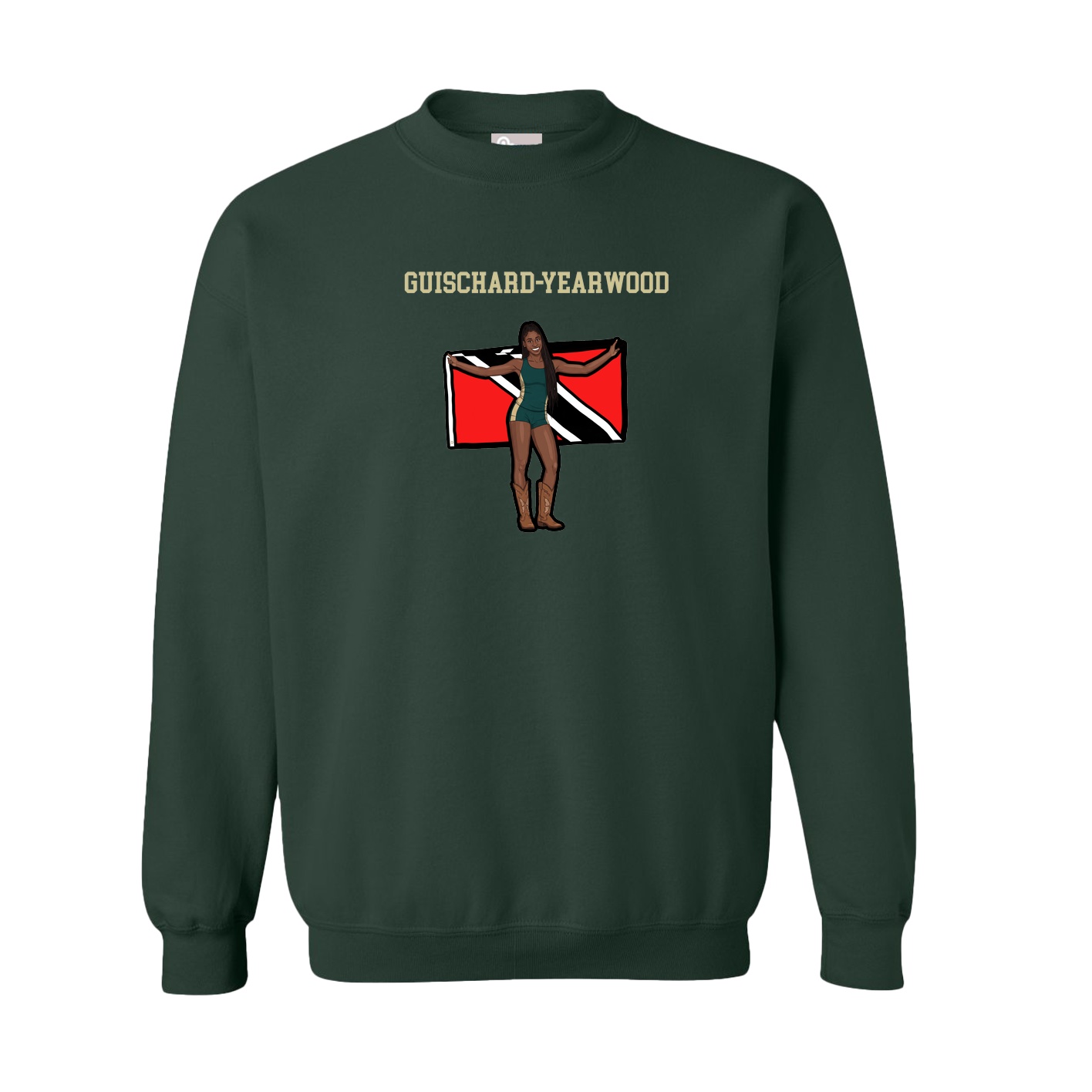 Fleece Crew — Shirsey in Green