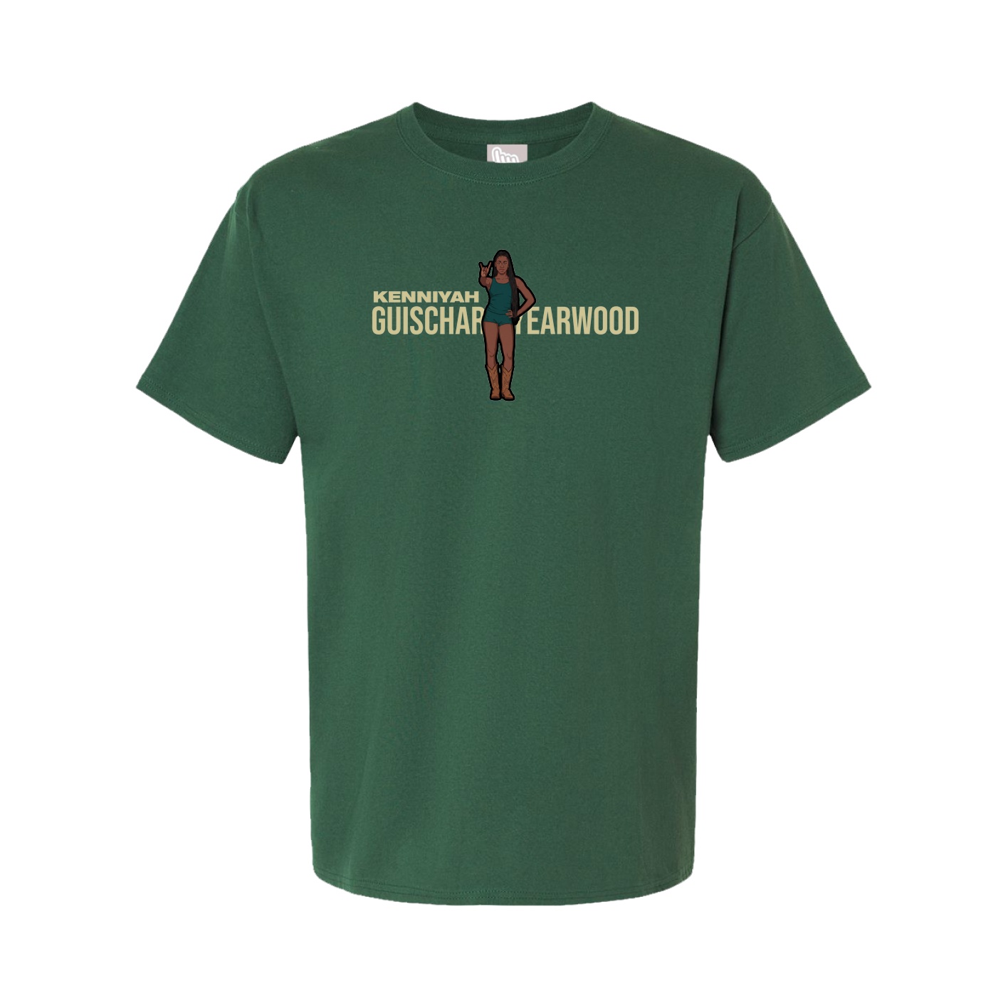 Tee — Player Name in Green