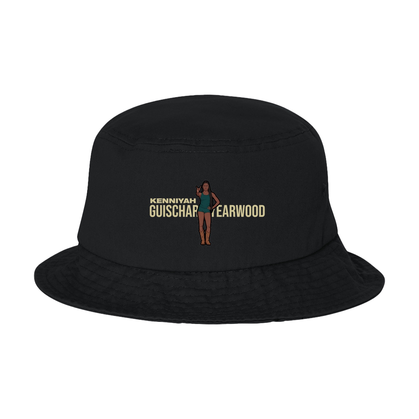 Bucket Cap — Player Name in Black