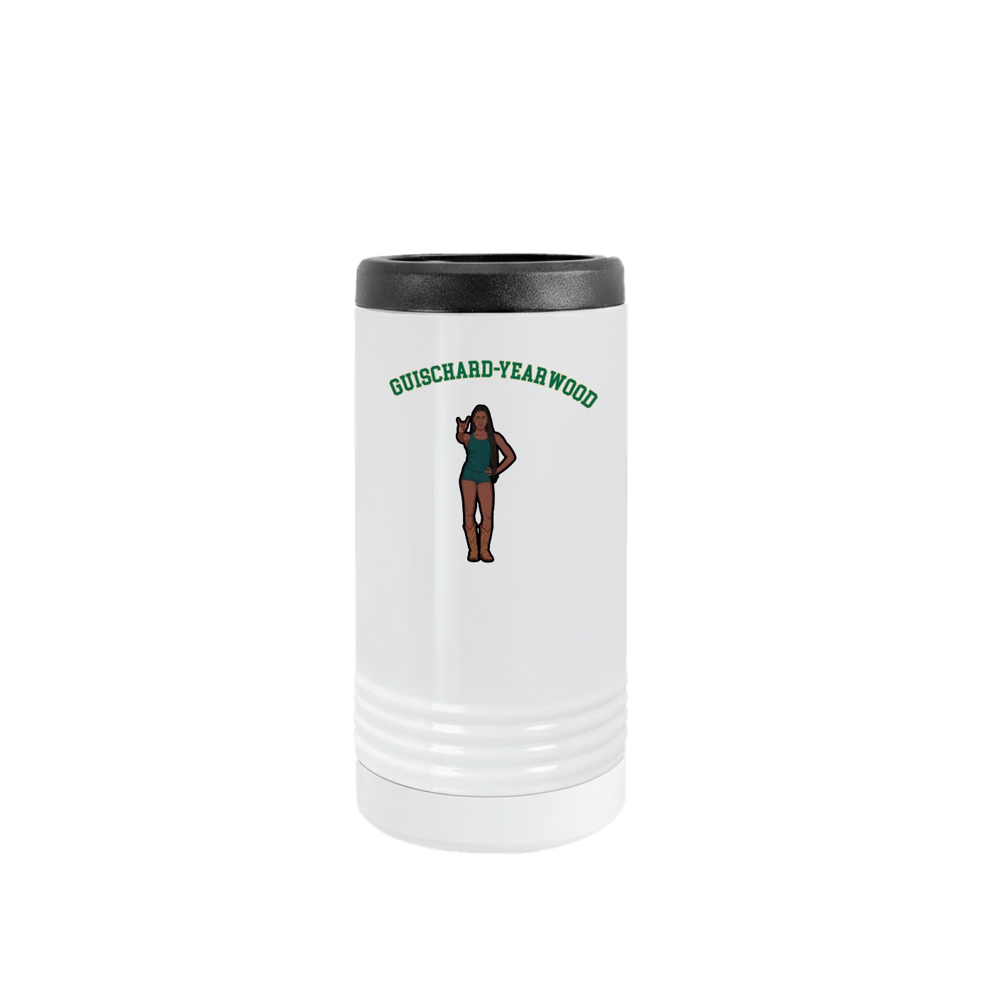 Slim Beverage Holder — Shirsey Arch in White