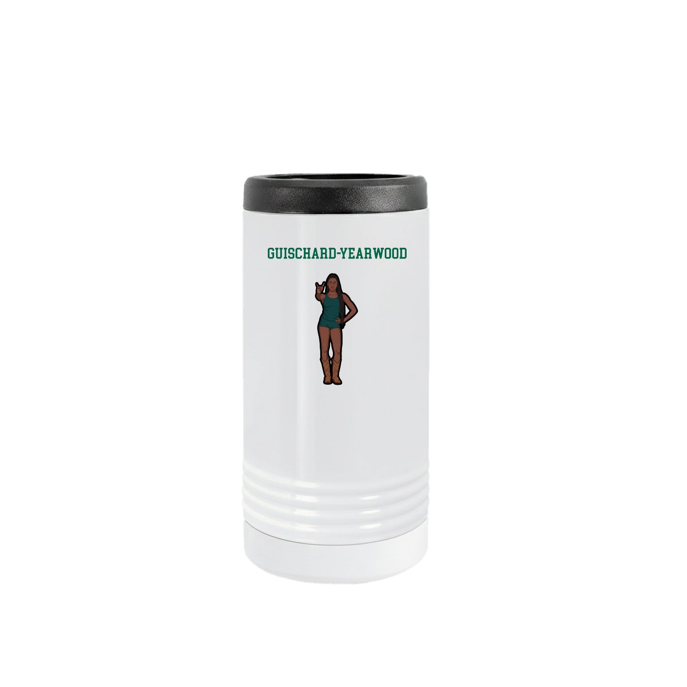Slim Beverage Holder — Shirsey in White