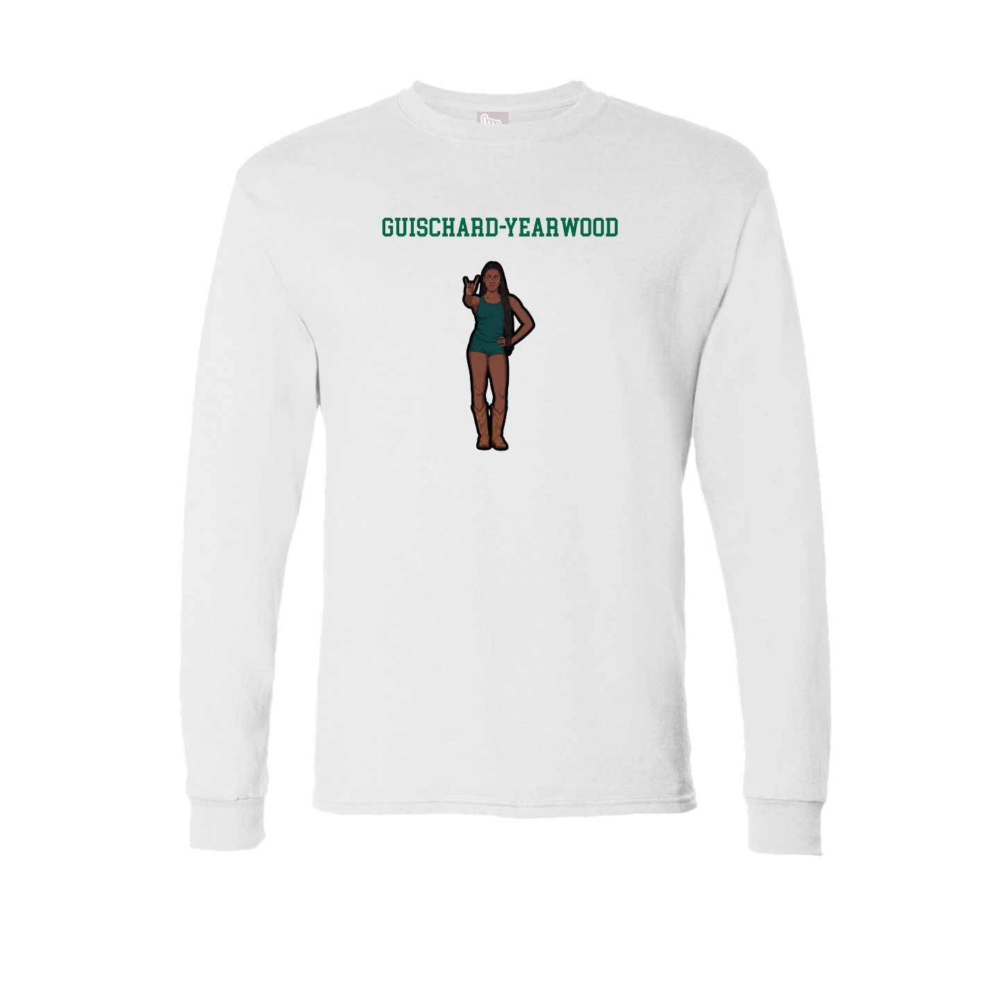 Long Sleeve Tee — Shirsey in White